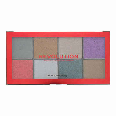 MAKE UP REVOLUTION Lidschatten Revolution Possessed Glitter Palette Make-Up Palette 8 x 1.6g
