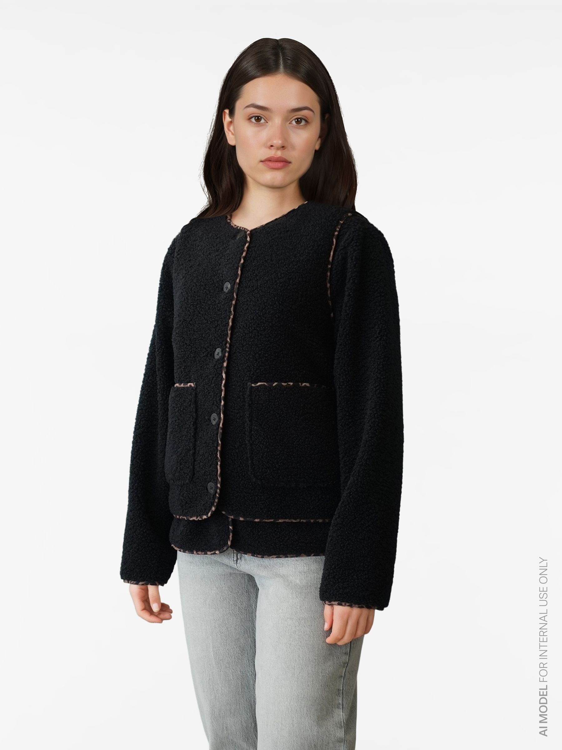 Vila Longweste Vielseitiger, stilvoller Gilet mit Eingriffstaschen (1-tlg) günstig online kaufen