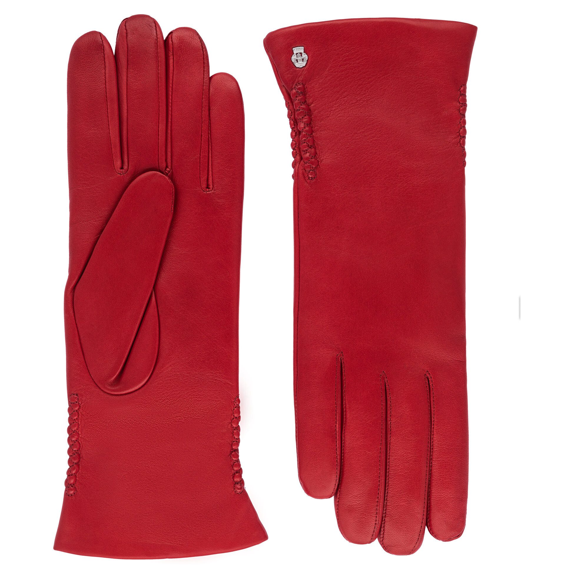 Roeckl Lederhandschuhe Regina Fingerhandschuhe mit Ziernaht günstig online kaufen