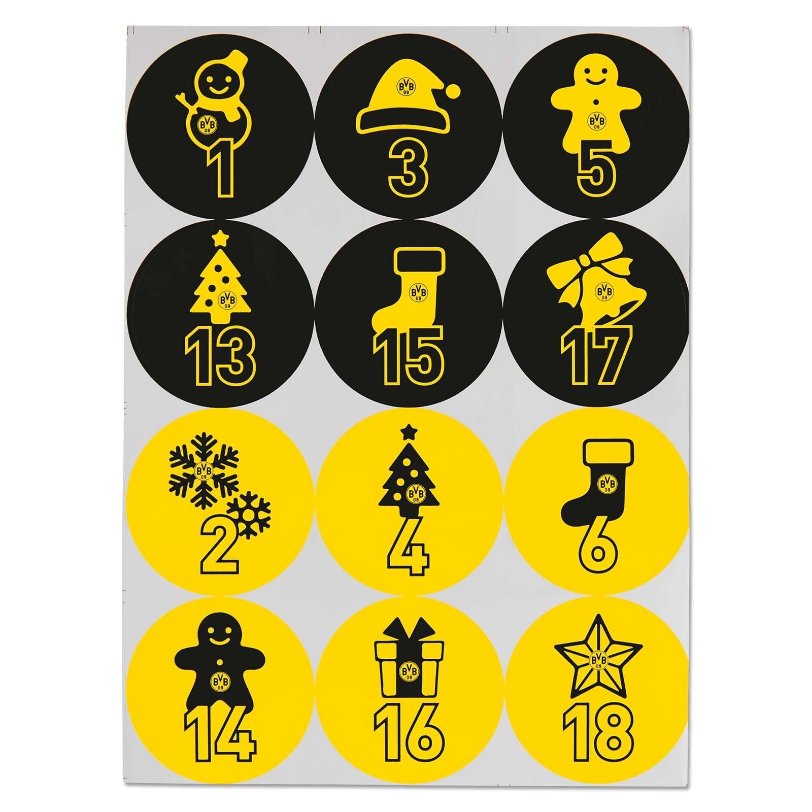 BVB befüllbarer Adventskalender BVB Adventskalender