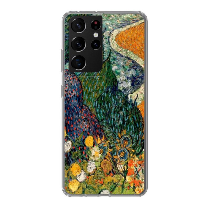 MuchoWow Handyhülle Erinnerungen an den Garten von Etten - Vincent van Gogh Phone Case Handyhülle Samsung Galaxy S21 Ultra Silikon Schutzhülle