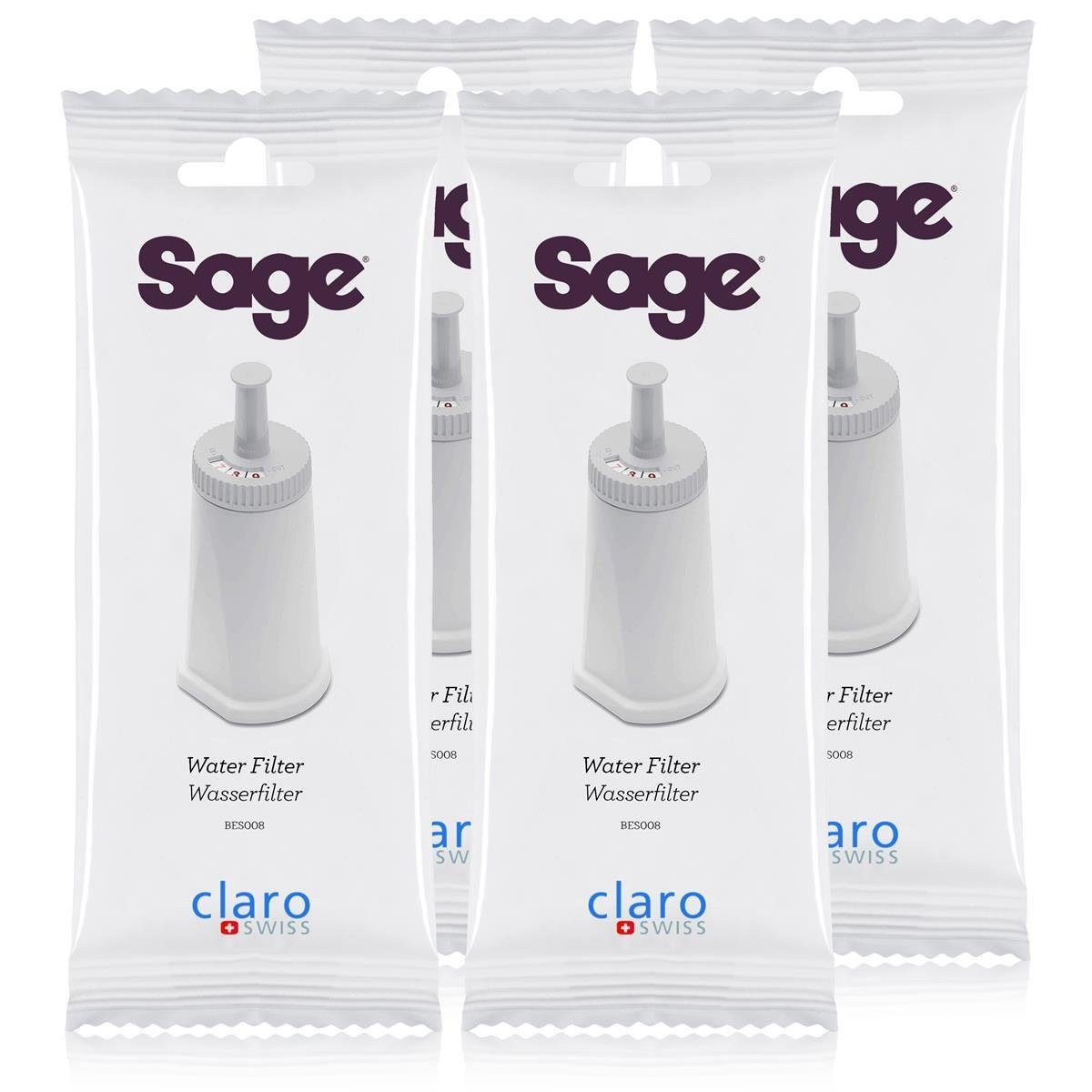 Sage Wasserfilter Sage Appliances BES008 Claro Swiss Filter, Wasserfilter, Filterpatrone