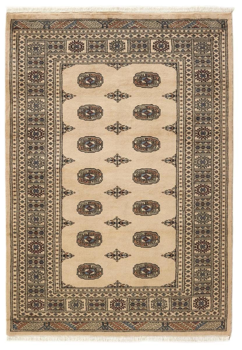 Orientteppich Pakistan Buchara 3ply 138x200 Handgeknüpfter Orientteppich, Nain Trading, rechteckig, Höhe: 8 mm