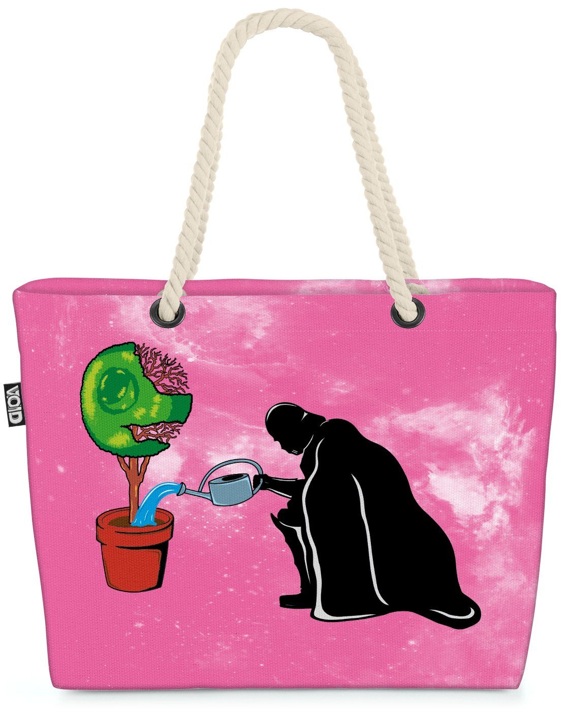 Wars Gardener Todesstern rosa Shopper Darth Star Krieg Strandtasche (1-tlg), VOID Vader Bag