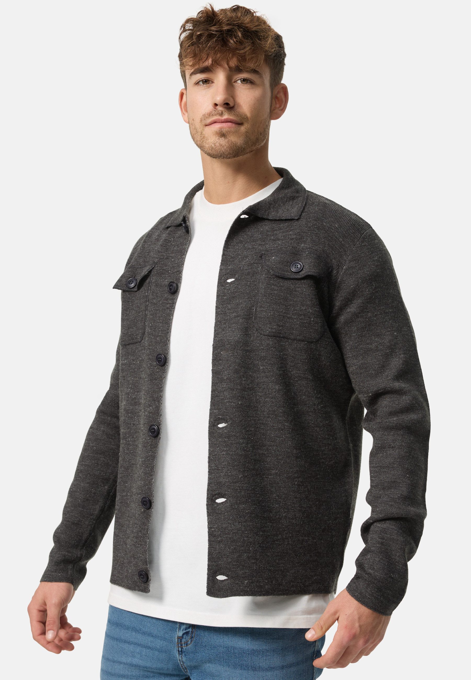 Jeff Strickjacke Herren Bradshaw Herrenstrickjacke