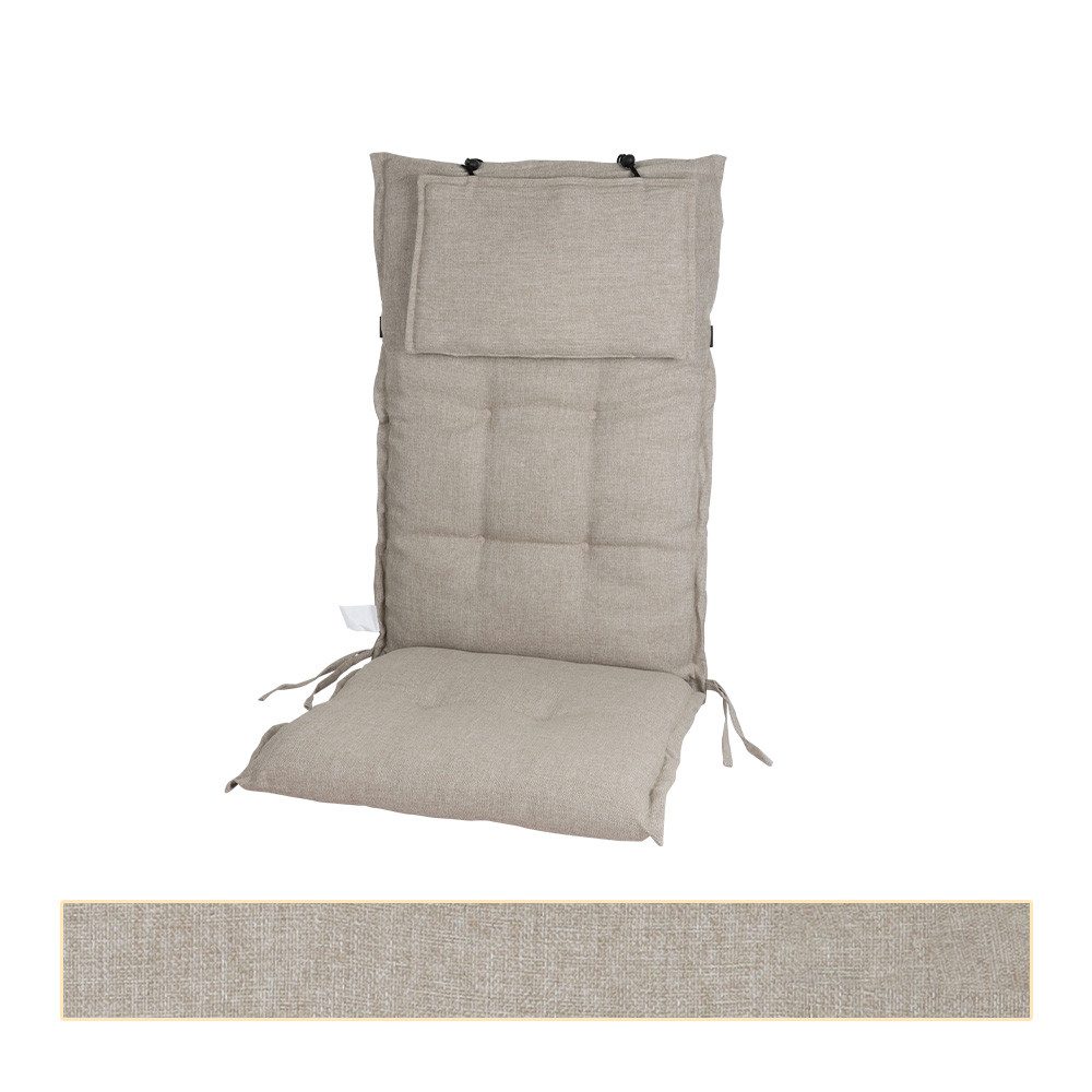 SLaaviinoo Hochlehnerauflage Gartenstuhlauflagen Hochlehner (120x50x6cm) Sitzkissen Outdoor, (1 St), wasserabweisender Stoff & UV-500h lichtecht