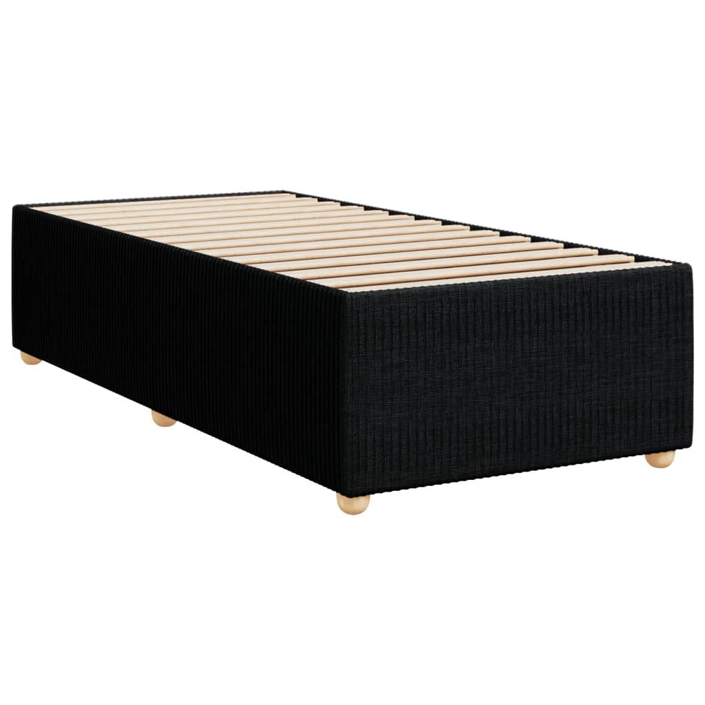 vidaXL Bett Bettgestell ohne Matratze Schwarz günstig online kaufen