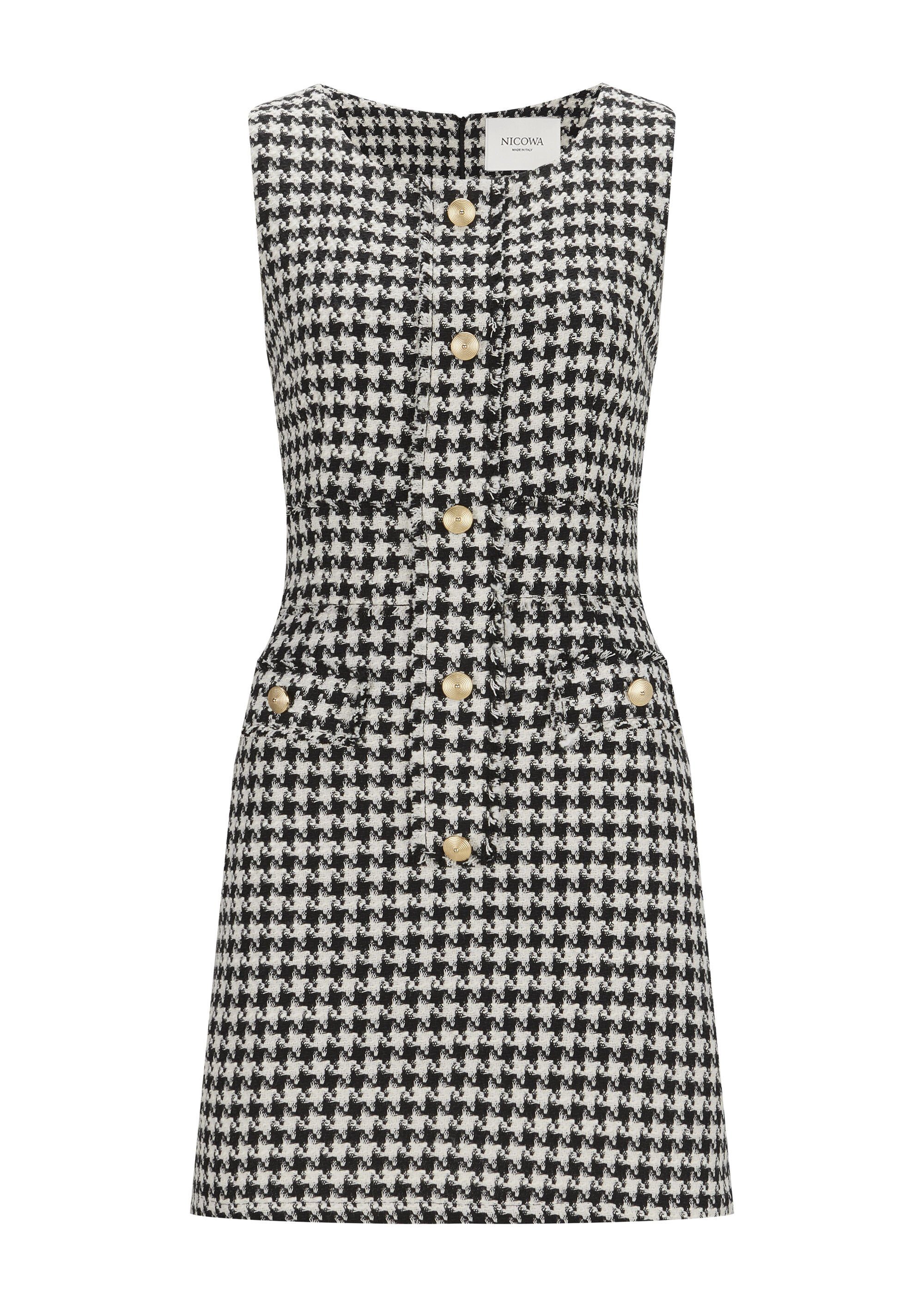 Nicowa A-Linien-Kleid CHIMORA (1-tlg) mit Reißverschluss günstig online kaufen