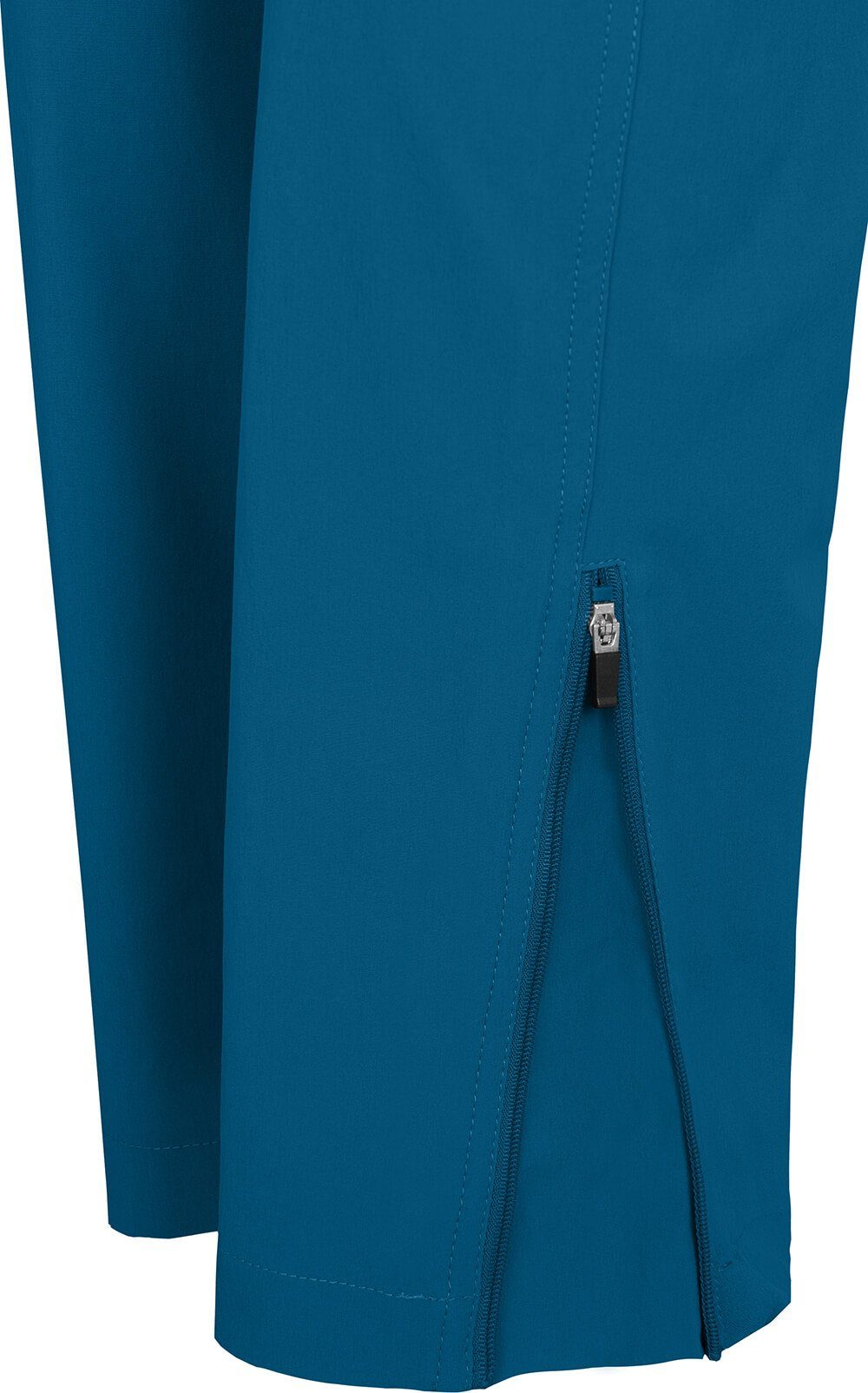 Bergson Outdoorhose (slim) Wanderhose, Damen vielseitig, pflegeleicht, MENA Saphir blau Normalgrößen,