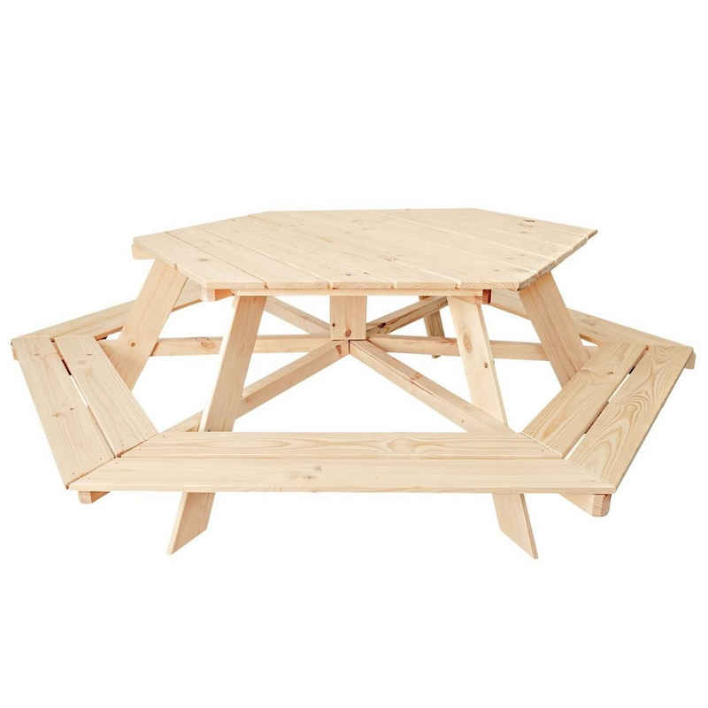 Coemo Spieltisch, Picknicktisch Kinder Sitzgruppe Sitzgarnitur