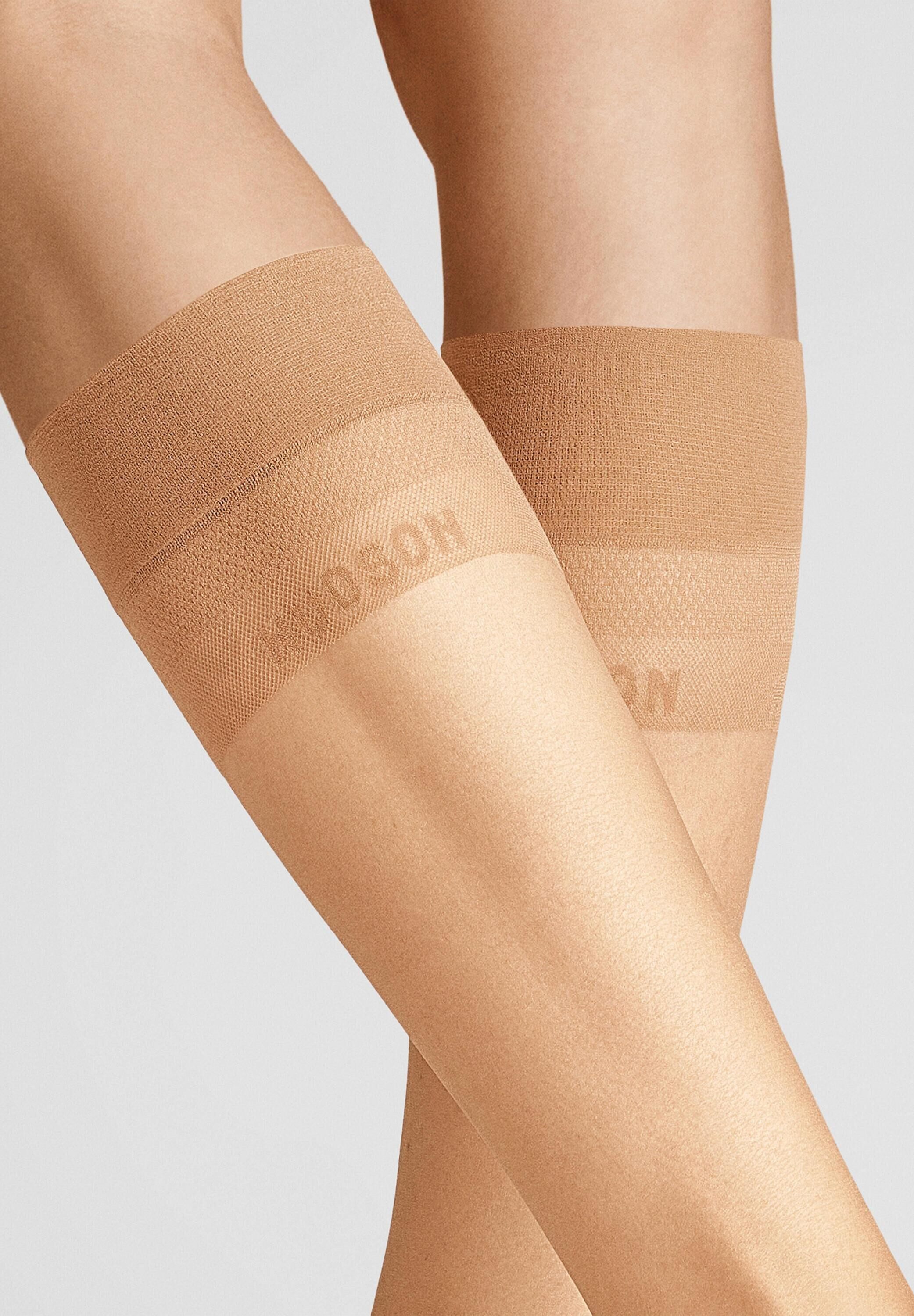 Hudson Feinkniestrümpfe Light 8 (1-Paar) Kniestrümpfe im perfekten Nude-Look