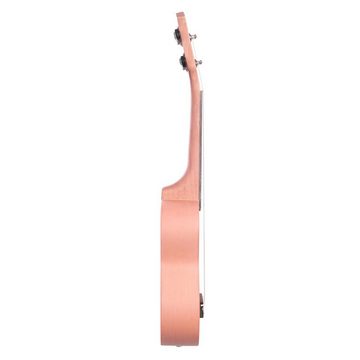 Cascha Ukulele Linde Pink, Set, mit Tasche und 3 Plektren