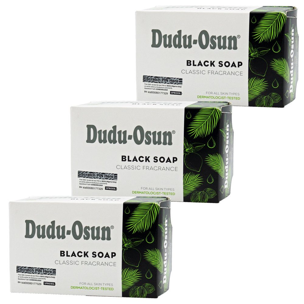 Dudu-Osun Handseife schwarze Seife 450 g