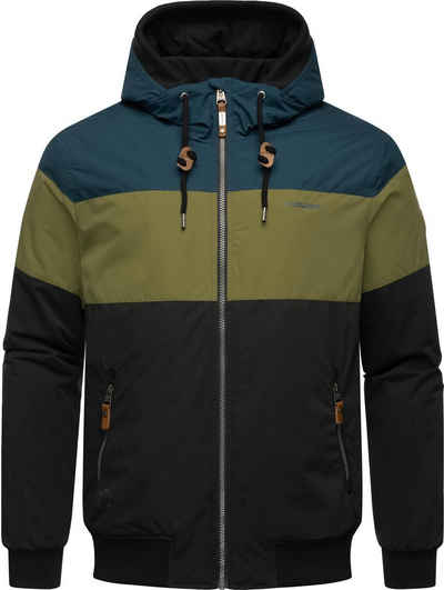 Ragwear Outdoorjacke Jayce Sportliche Herren Winterjacke mit Kapuze