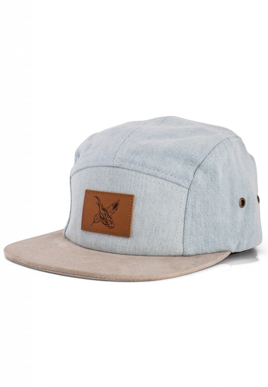 Blackskies Snapback Cap Denim Beast 5-Panel Cap - Blau