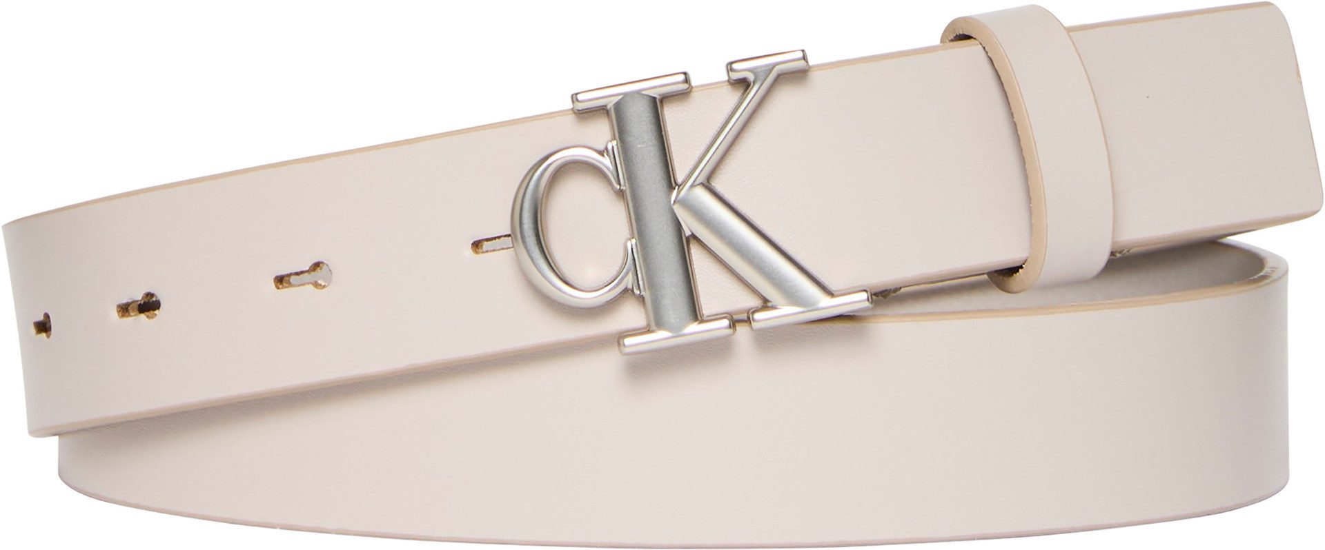 Calvin Klein Jeans Ledergürtel Monogram Plaque Buckle 25MM günstig online kaufen