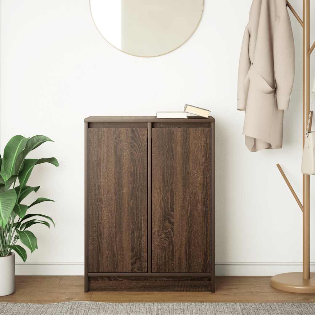 vidaXL Sideboard Sideboard Braun Eichen-Optik 57x34x76 günstig online kaufen