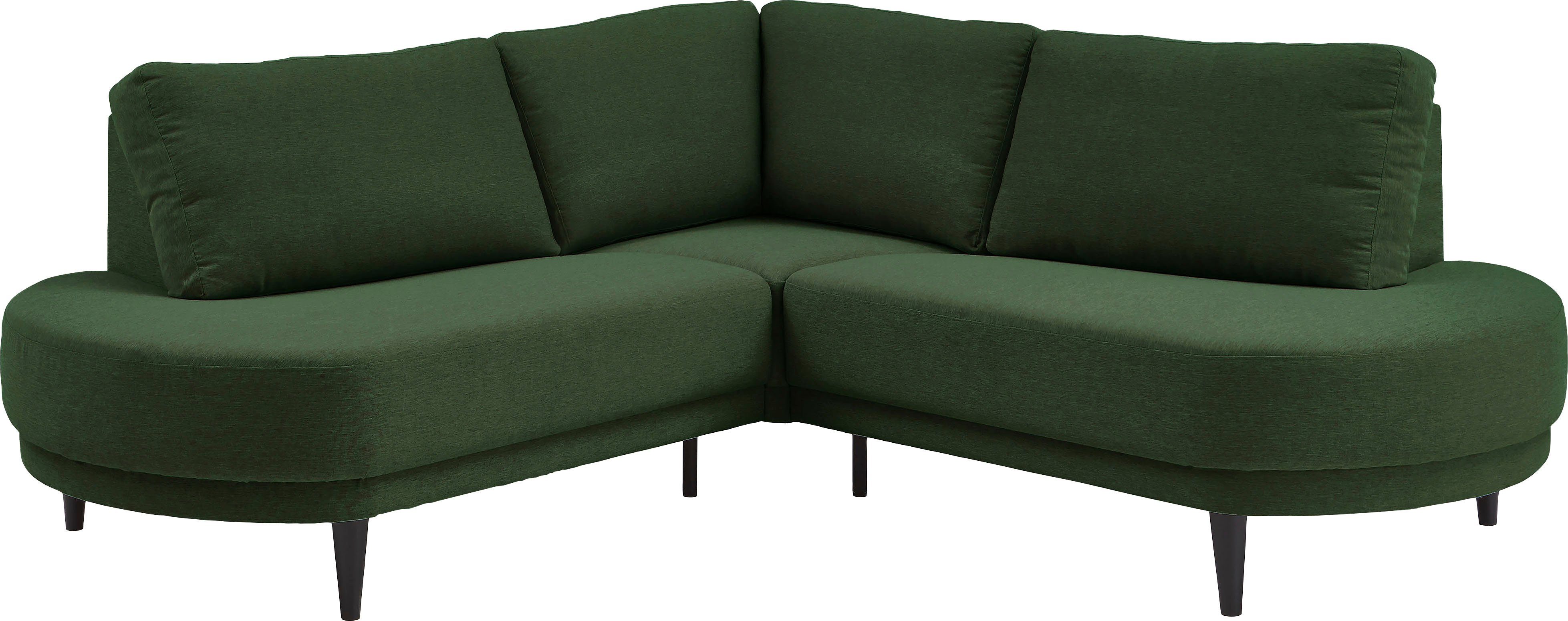 ATLANTIC home collection Ecksofa Ronny L-Form, mit Wellenunterfederung, org günstig online kaufen