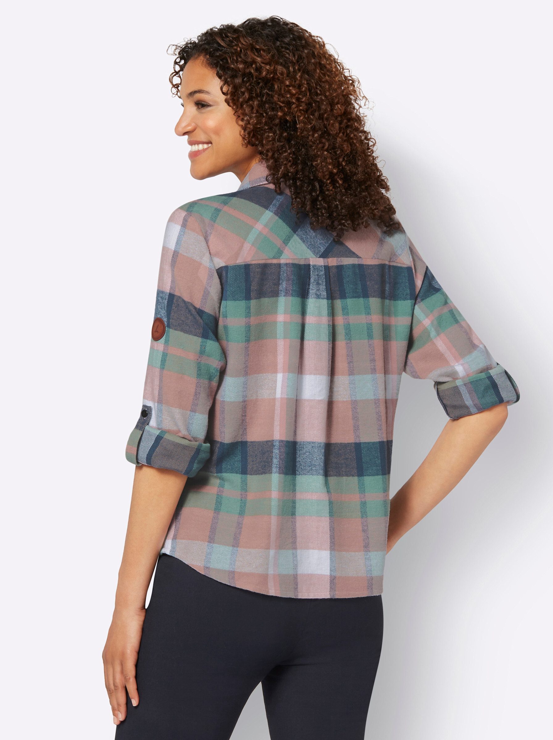 Witt Klassische Bluse Flanell-Bluse günstig online kaufen