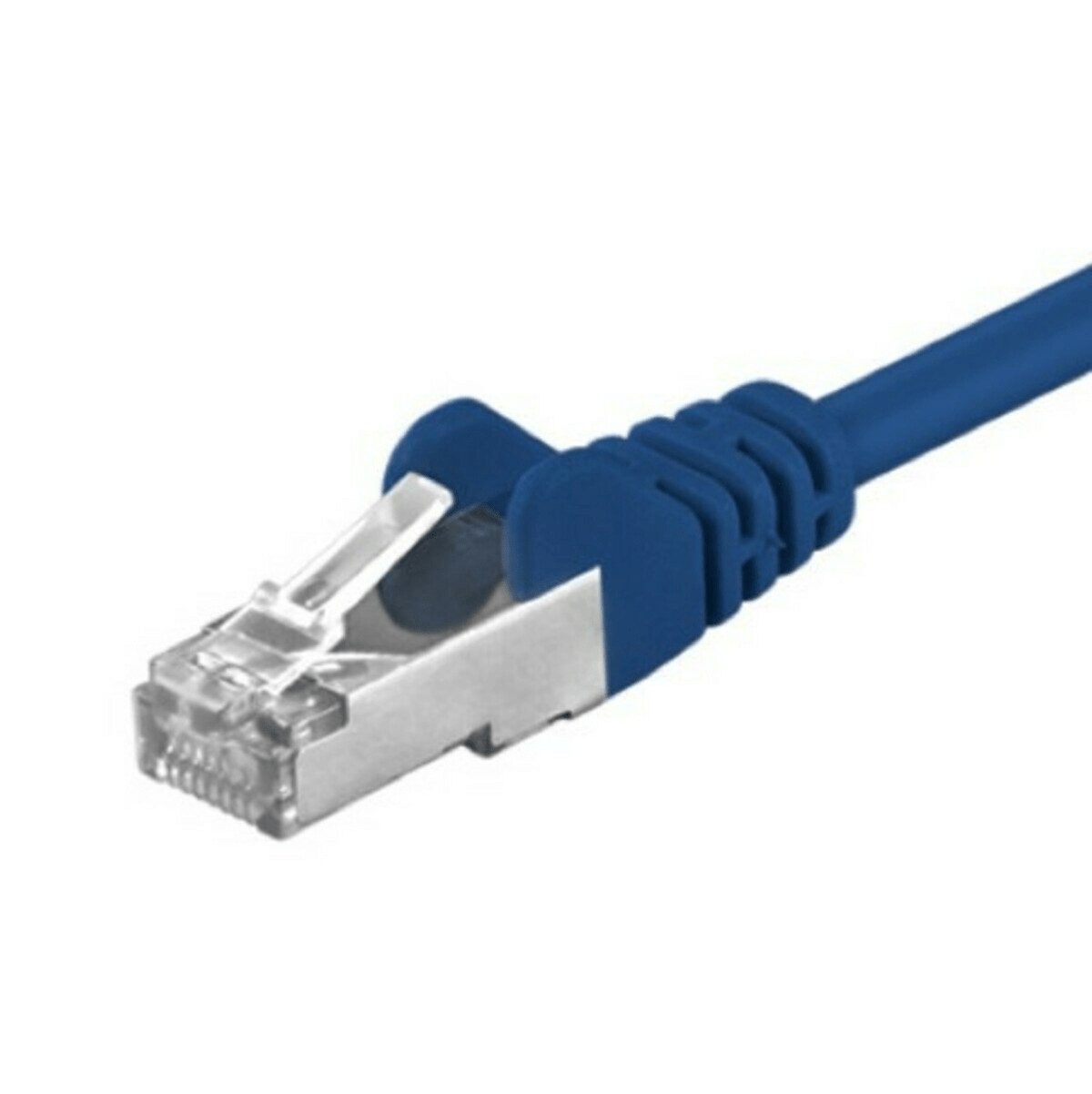 DSIT CAT 5e Netzwerkkabel F/UTP - 3 Meter - Blau Netzwerkkabel, (300 cm), Verschlaufungsfrei, Knickschutz