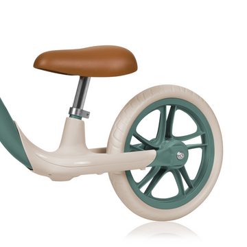 lionelo Laufrad ALEX PLUS Durchmesser 30,5 cm (12 Zoll) Zoll, inklusive Korb und Glocke/ideal zum Erlernen des Fahrradfahrens