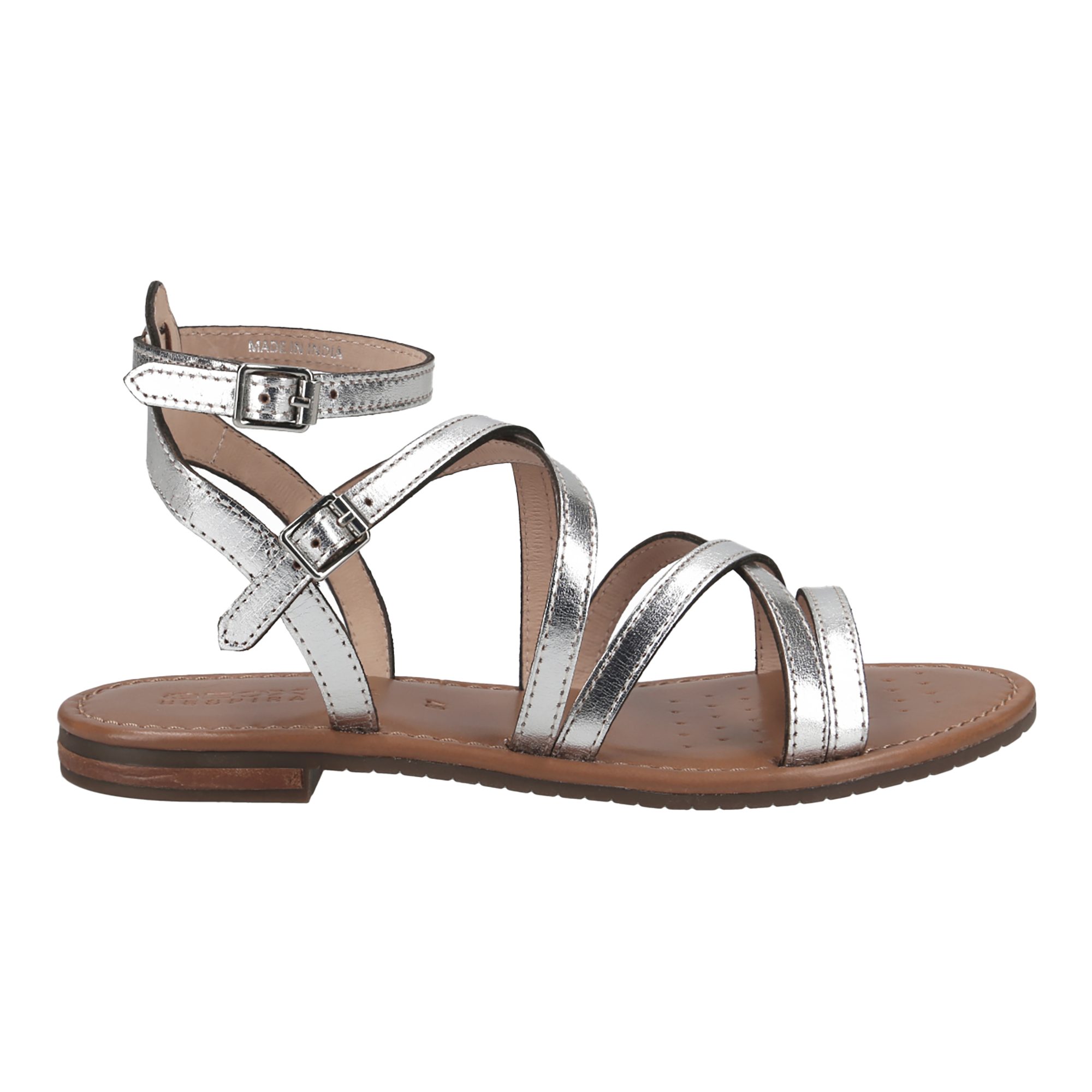 Geox GEOX SOZY, Sandaletten, Silber, Damen Sandalette