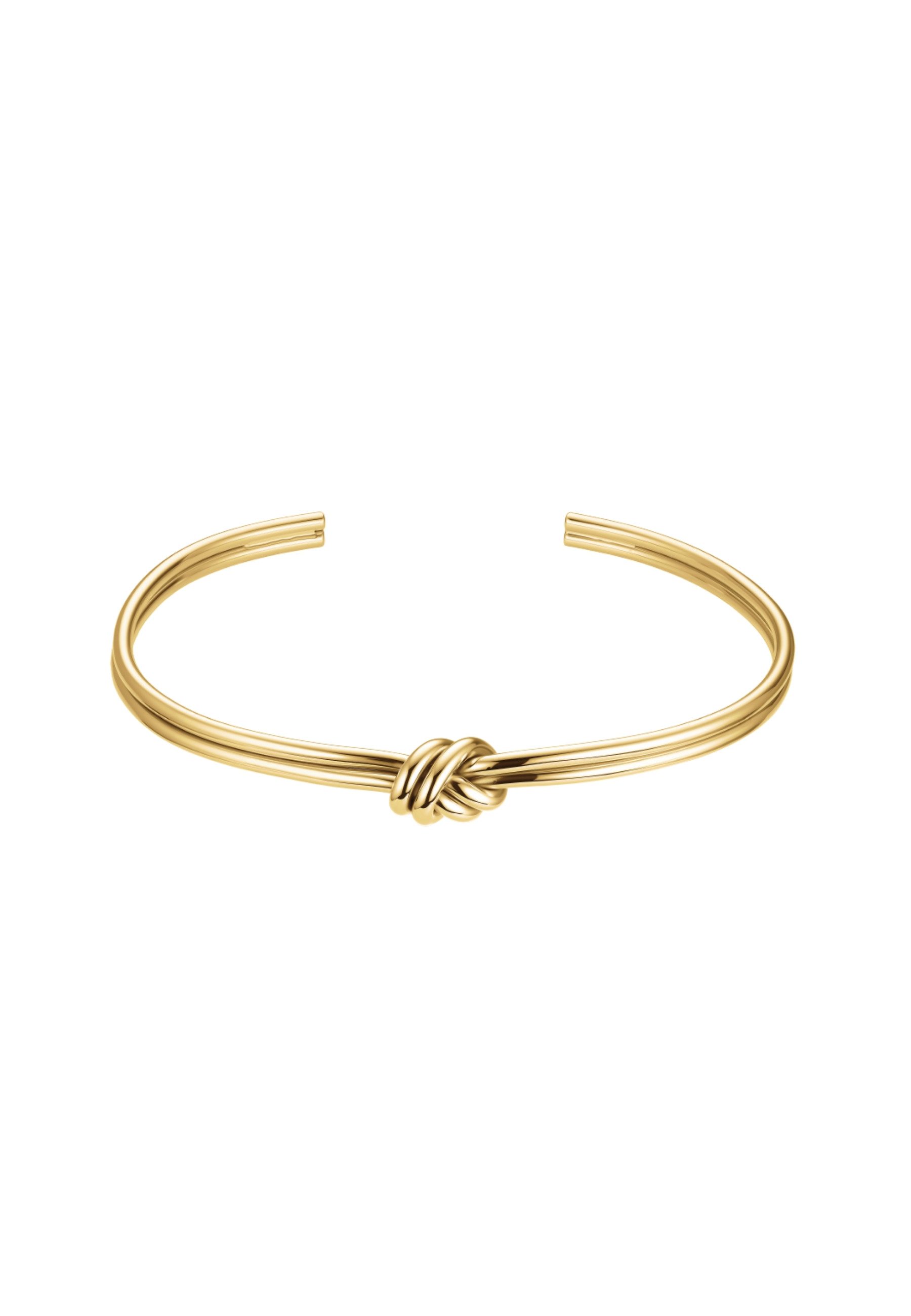 ROSEFIELD Armband ROSEFIELD Bangle Knoten Armband für Damen Goldfarben