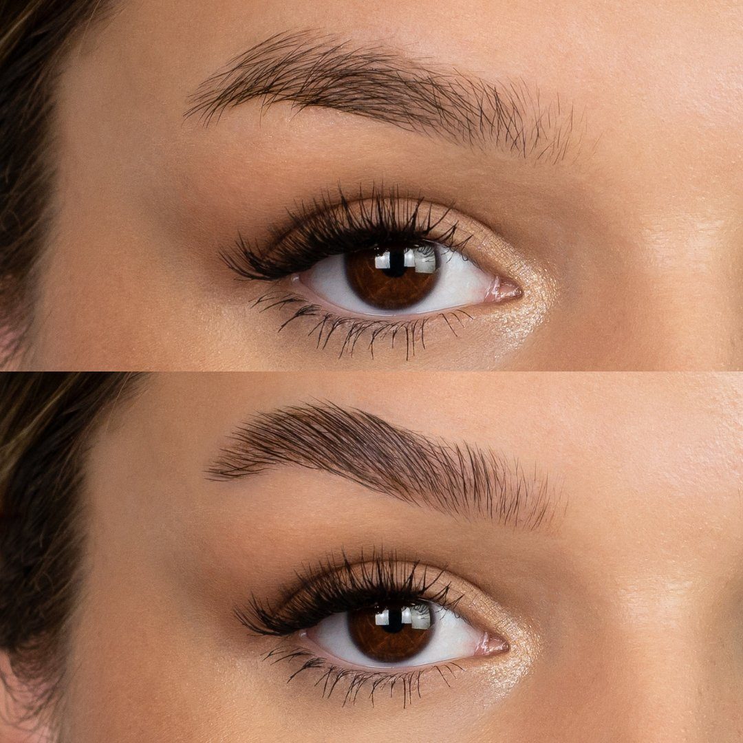 fleeky Augenbrauen-Farbe Brow - Augenbrauen zum Ausfüllen Pomade Cremige brown & dark Pomade Definieren