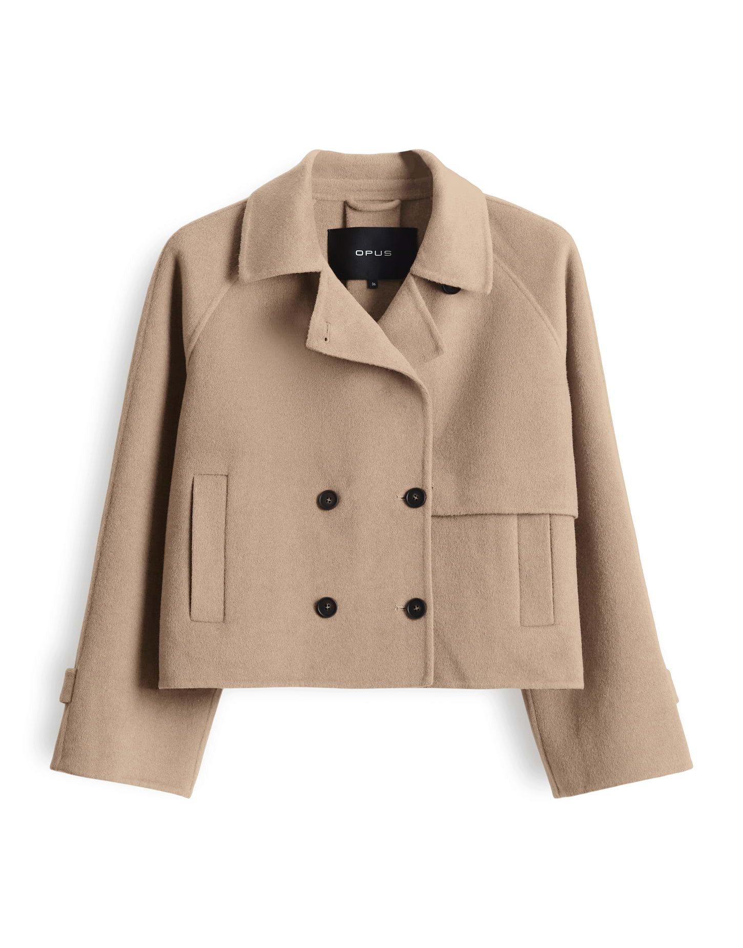Trenchcoat HAILI im modernen Wollmix Look