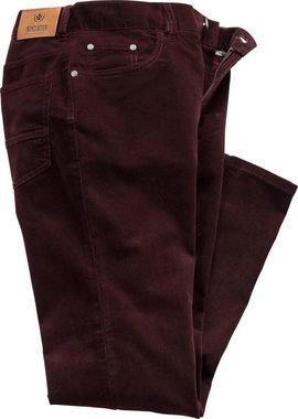 Franco Bettoni Cordhose bequeme Stretchcord-Jeans mit nobler Samt-Optik