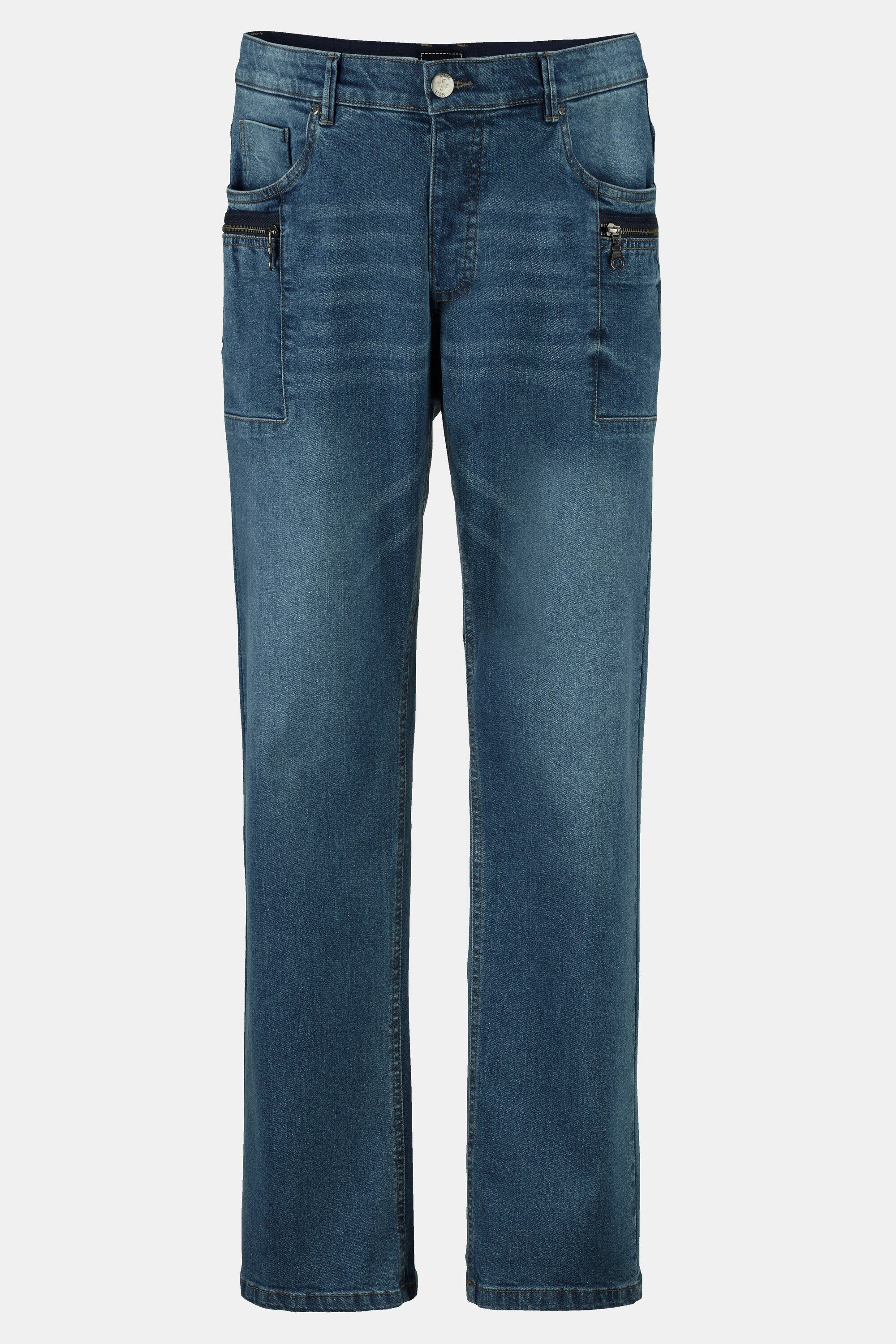 Spezialschnitt Plus hellblau Jeans 5-Pocket-Jeans Men