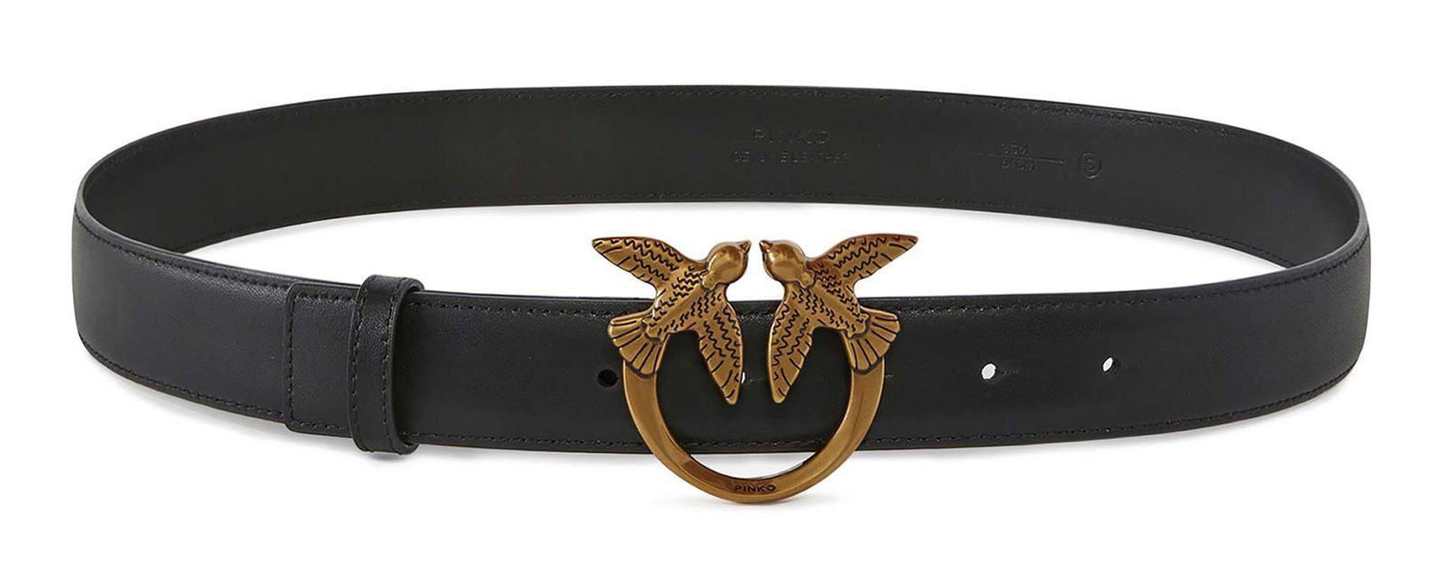 PINKO Ledergürtel H3 Belt aus echtem Rindsleder günstig online kaufen