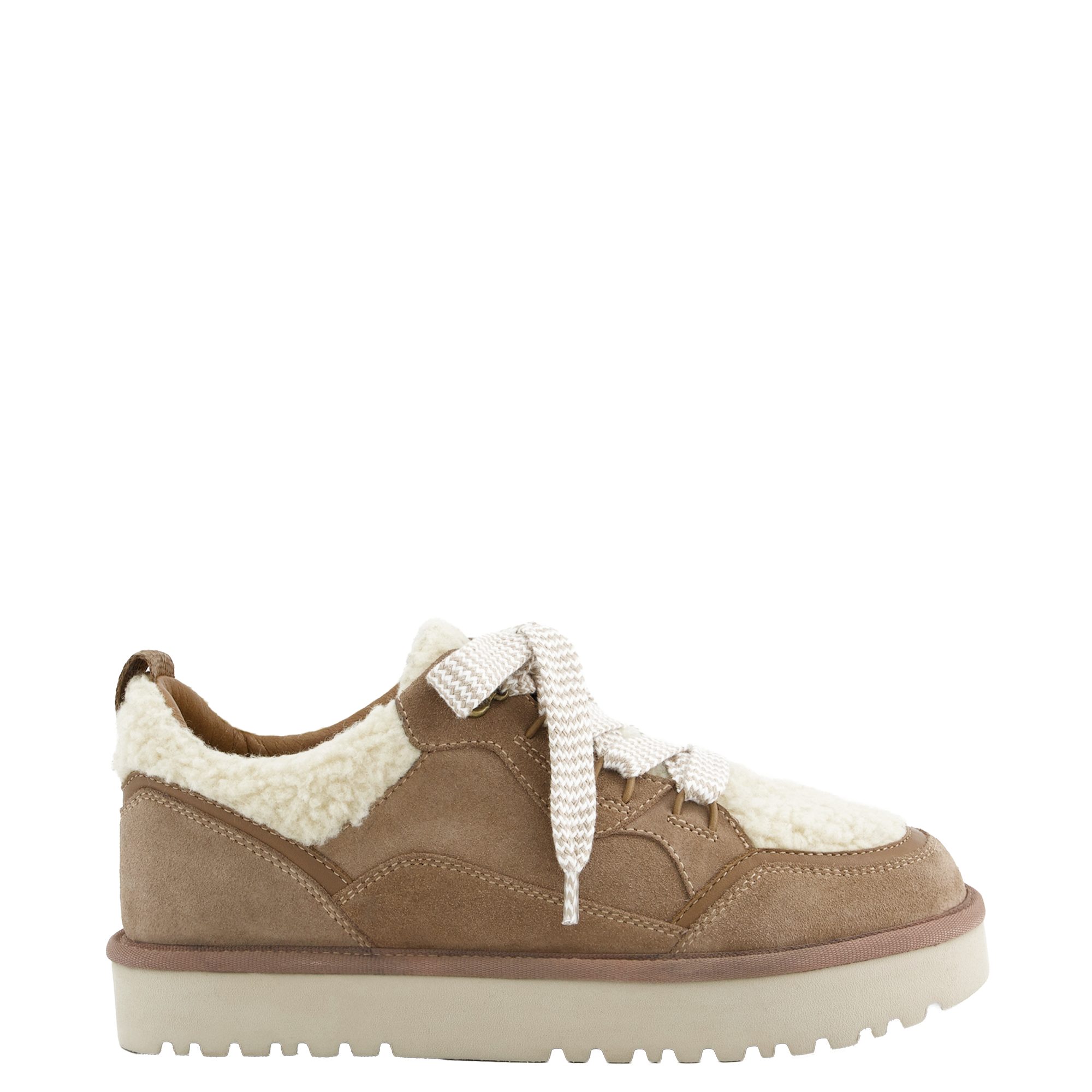 Paul Green Paul Green 5556-001, Warmfutter, Schnürschuhe, Braun, Damen Schnürschuh
