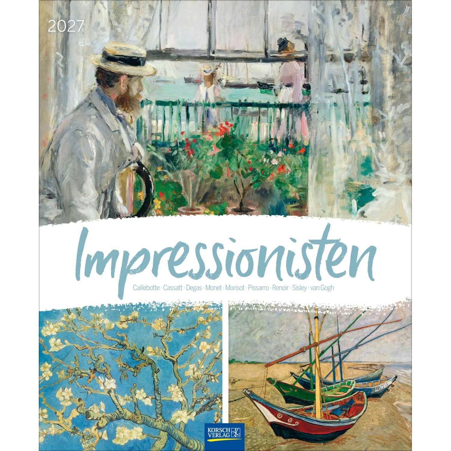 Korsch Verlag Wandkalender Impressionisten 2027
