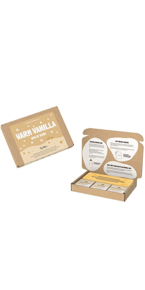ShampooBars Körperpflegemittel ShampooBars Giftbox Warm Vanilla Spa At Home