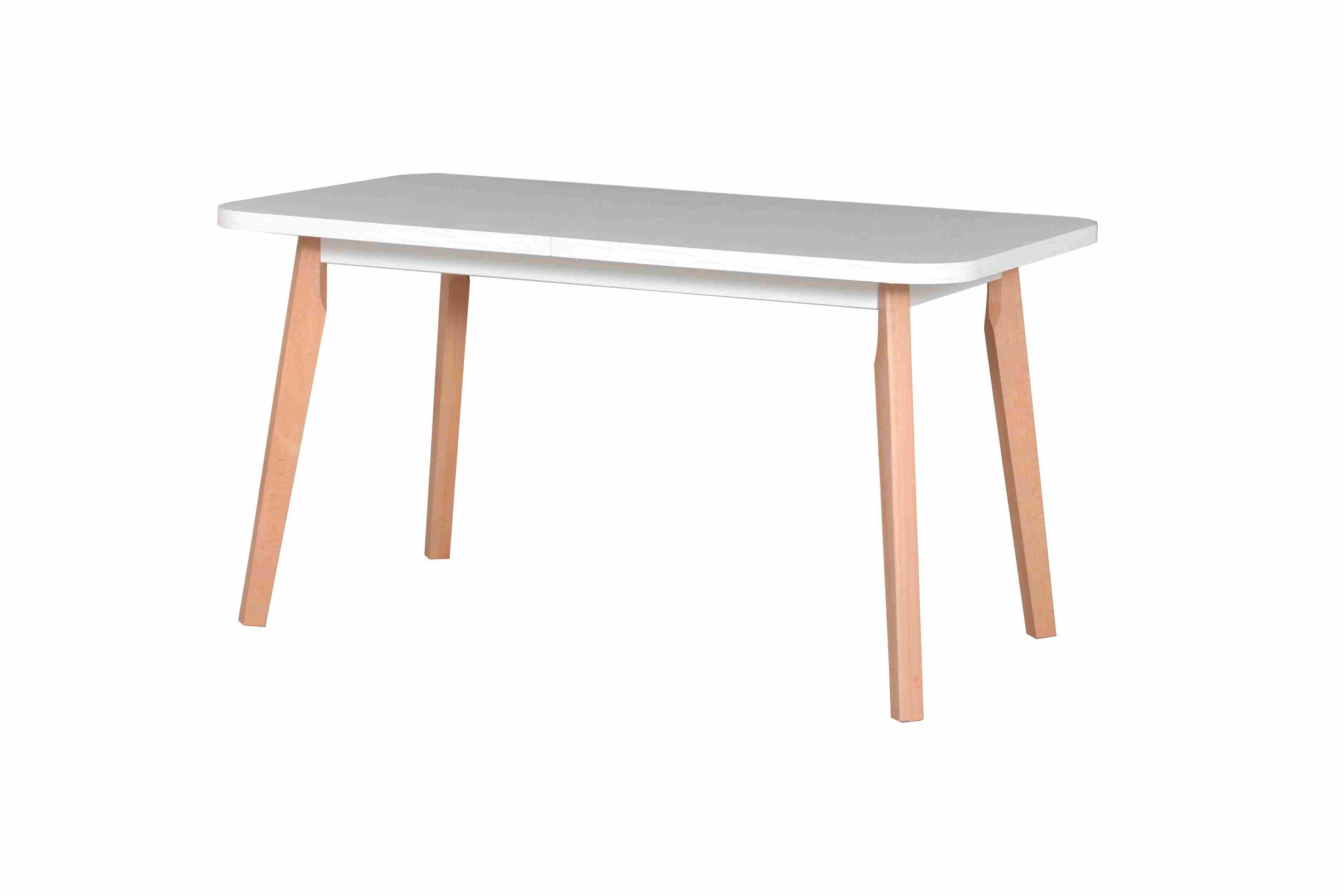 Furnix Esstisch Olimo-6 Küchentisch mit ausziehbarer Tischplatte und Holzbeinen, ausziehbar auf 140-180x80 cm, nachhaltig & langlebig