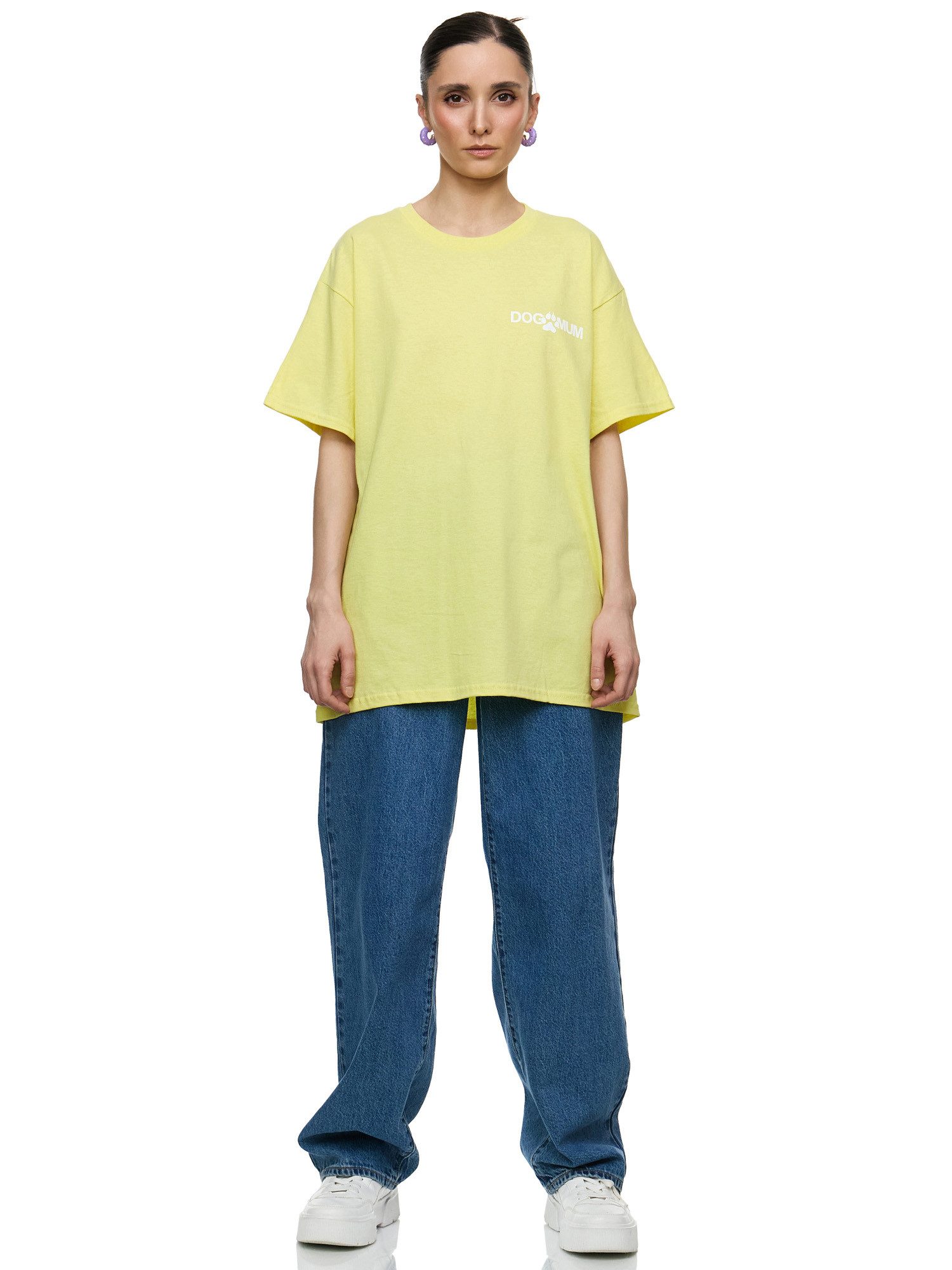 Worldclassca T-Shirt Worldclassca Oversized Print DOG günstig online kaufen