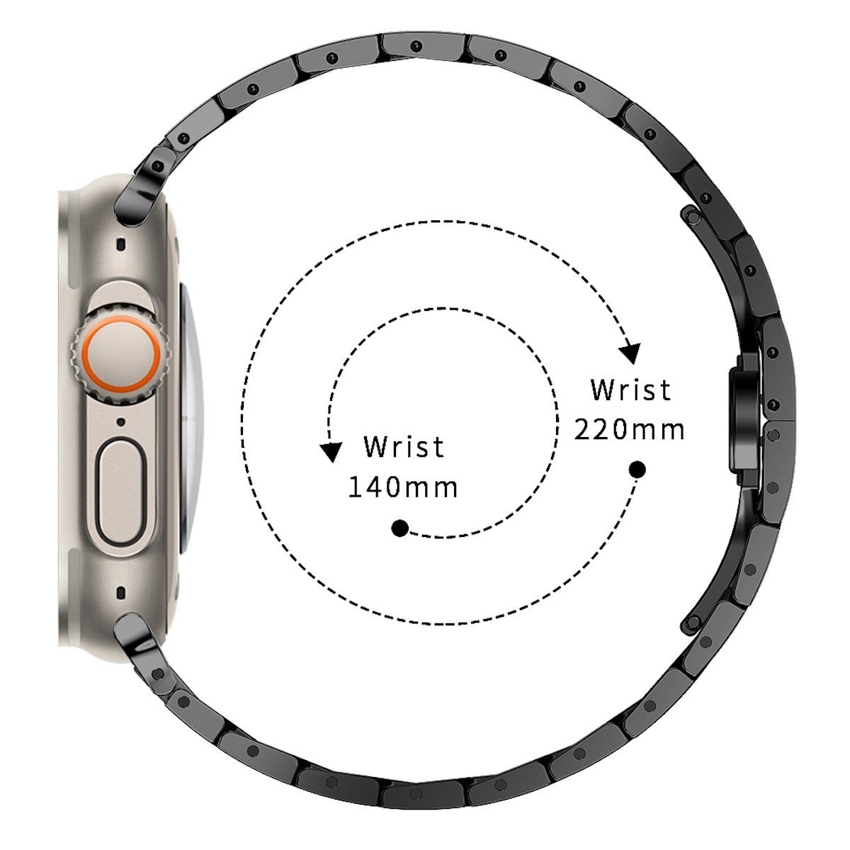 Wigento Smartwatch-Armband Für Apple Watch 10 günstig online kaufen