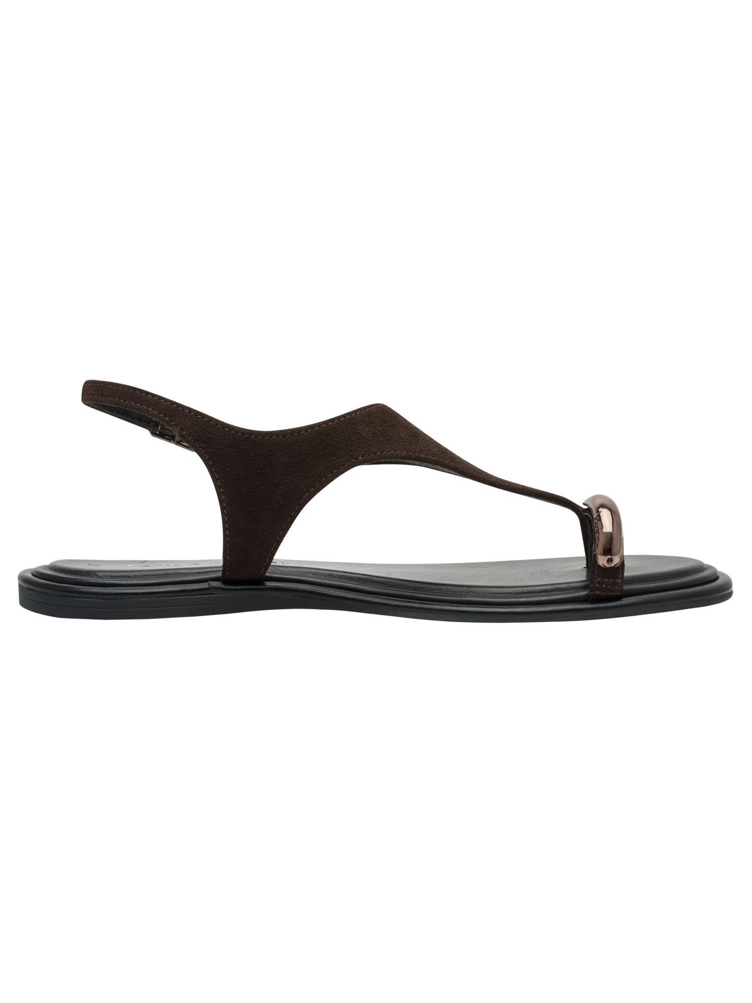 Tamaris ANTIslide aus Leder kein Absatz 1-28142-46 Sandale ANTIslide – Bild 3 von 5