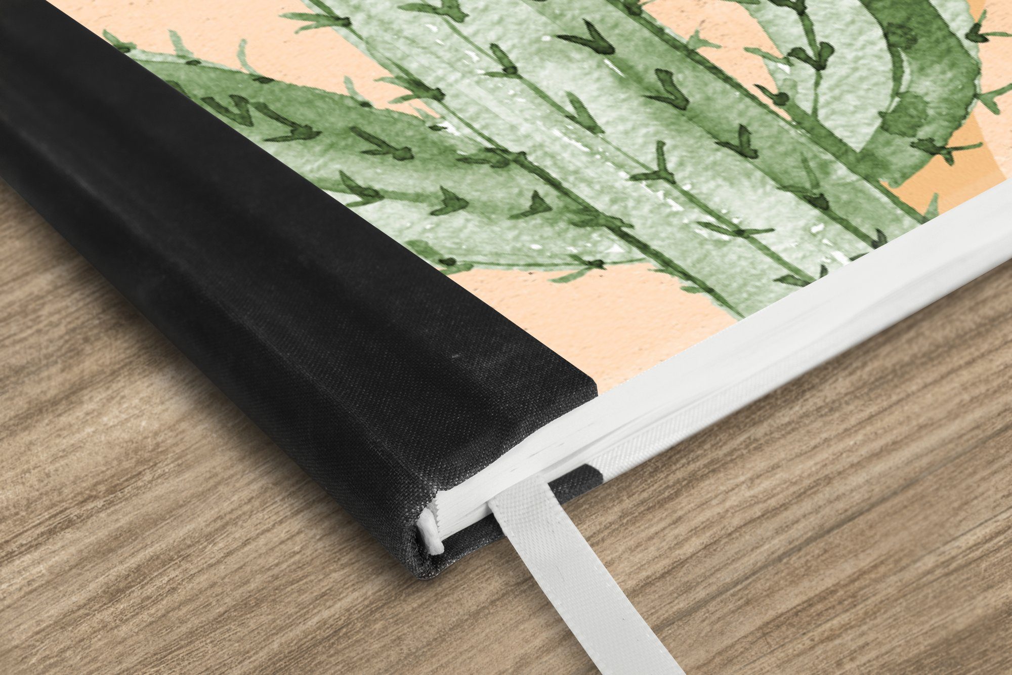Thumbnail - MuchoWow Notizbuch Kaktus - Aquarell - Böhmisch - Botanisch, Notebook, Notizblock a5, Tagebuch, Journal Liniert