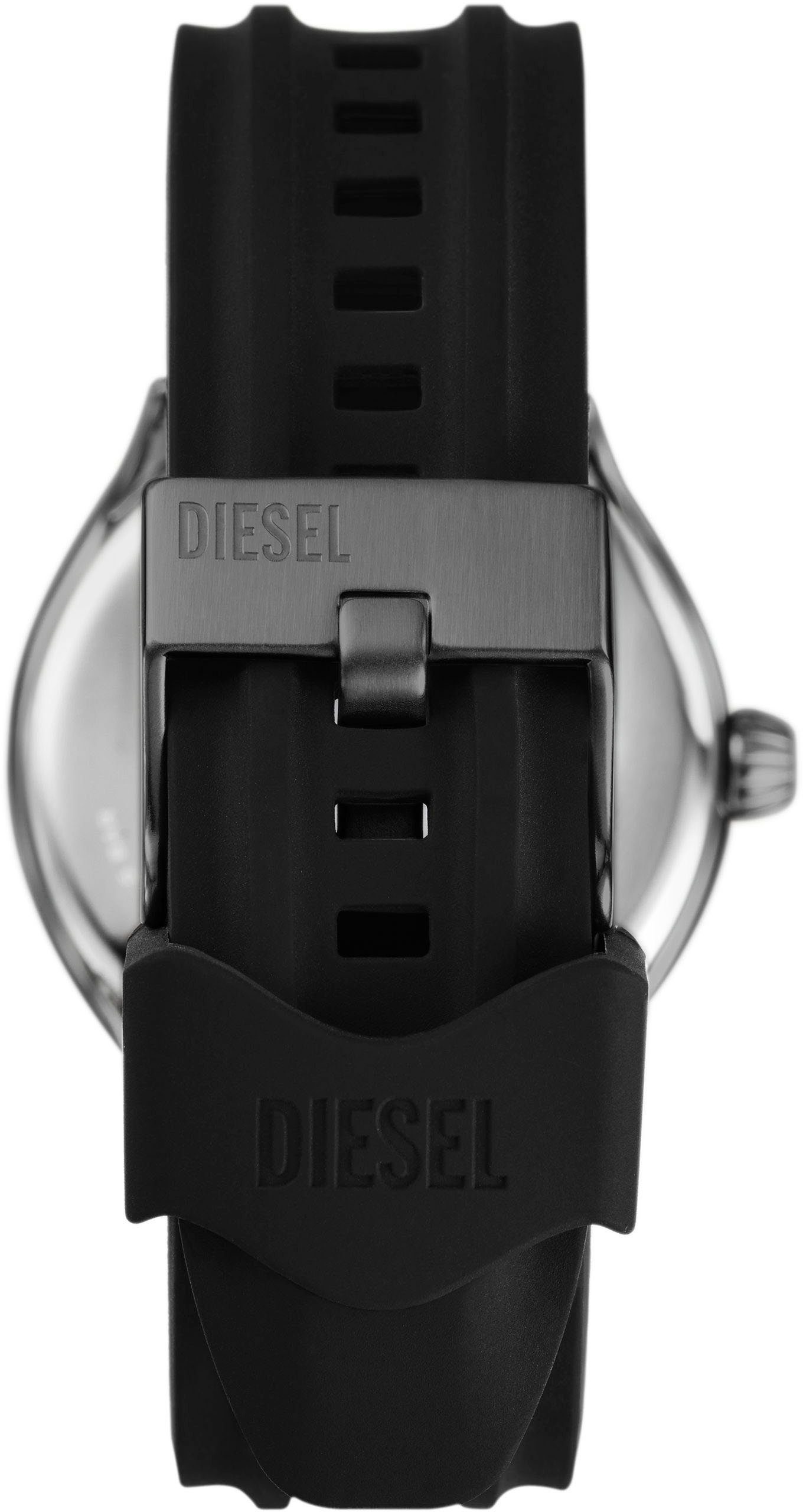 Diesel Quarzuhr STREAMLINE DZ2201, Armbanduhr, Herrenuhr, Silikonarmband