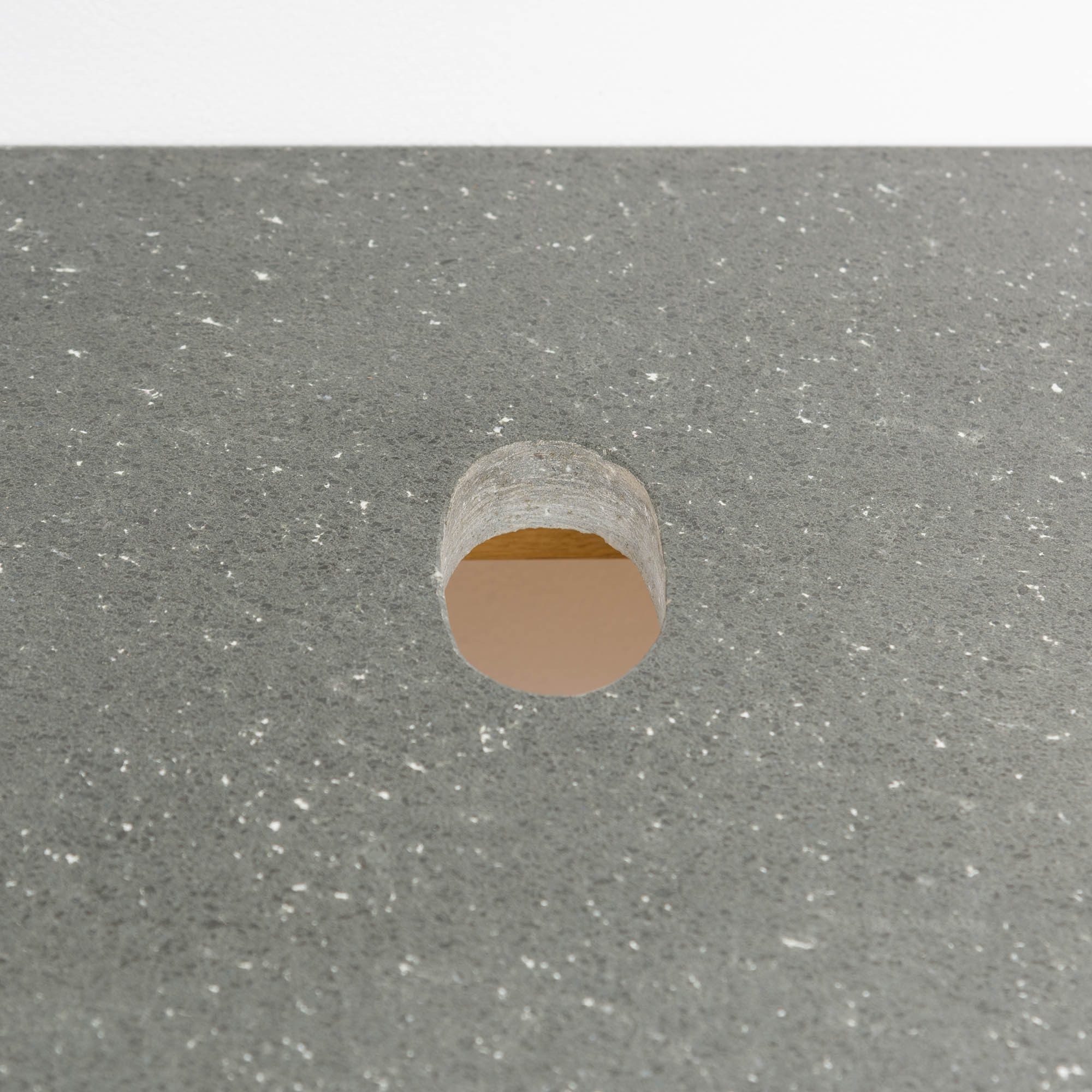 wohnfreuden Waschbeckenunterschrank Teakholz Waschtisch ZEN 80 cm mit Natursteinplatte