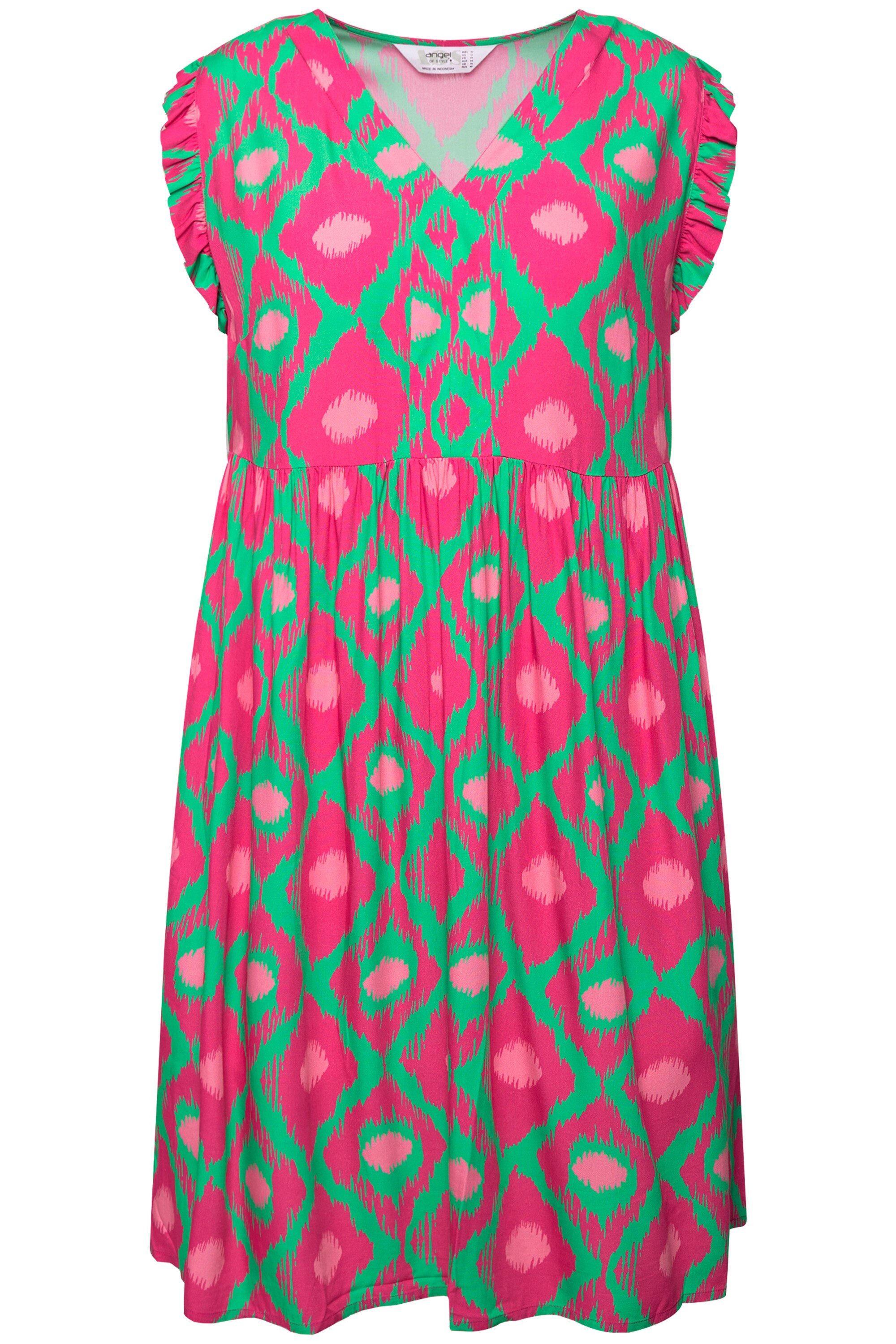 Angel of Style Midikleid Kleid Alloverdruck günstig online kaufen