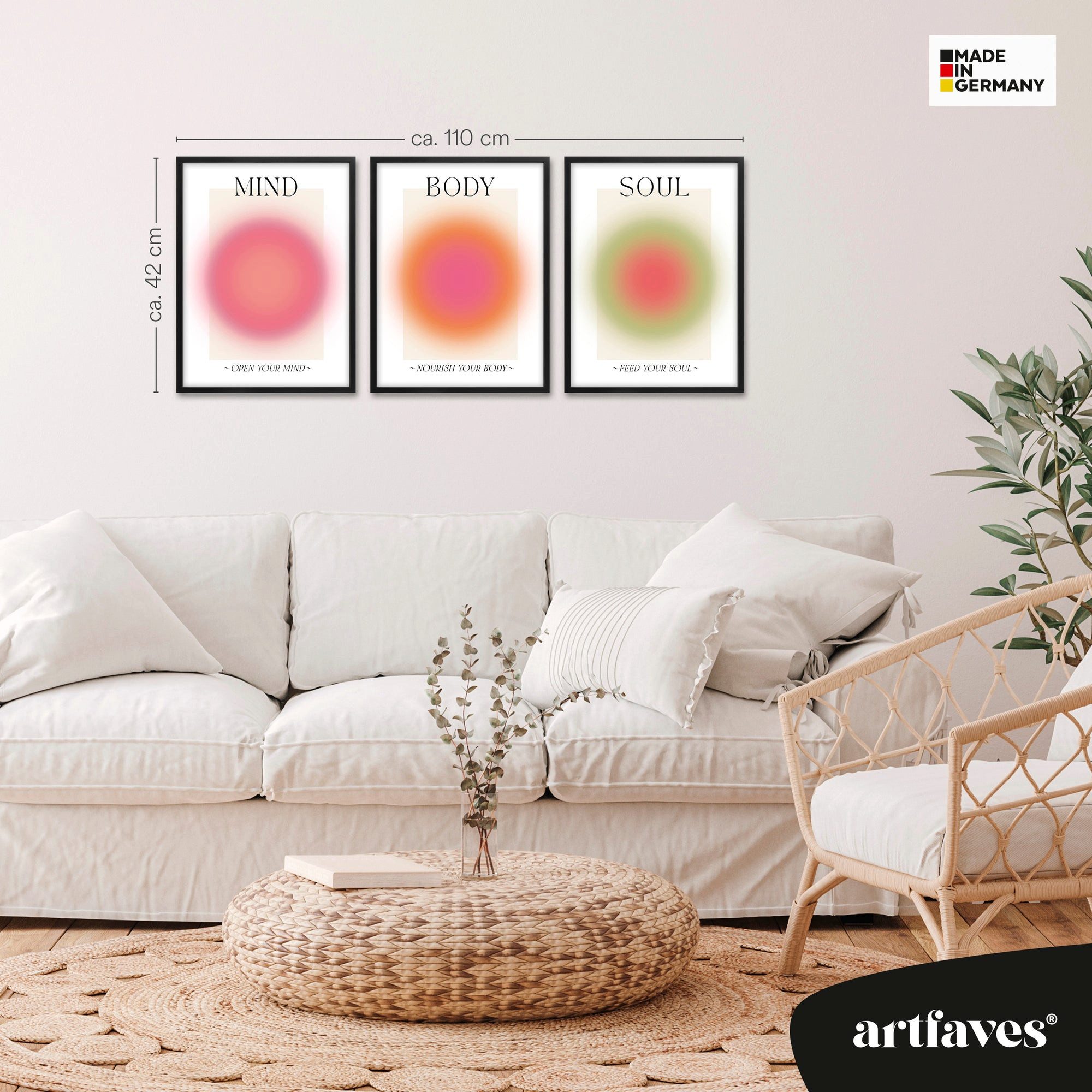 ARTFAVES Bilder-Collage Poster Set - Aura günstig online kaufen