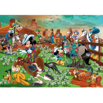 Clementoni® Puzzle Supercolor Maxi - Disney Mickey & Friends, 104 Puzzleteile