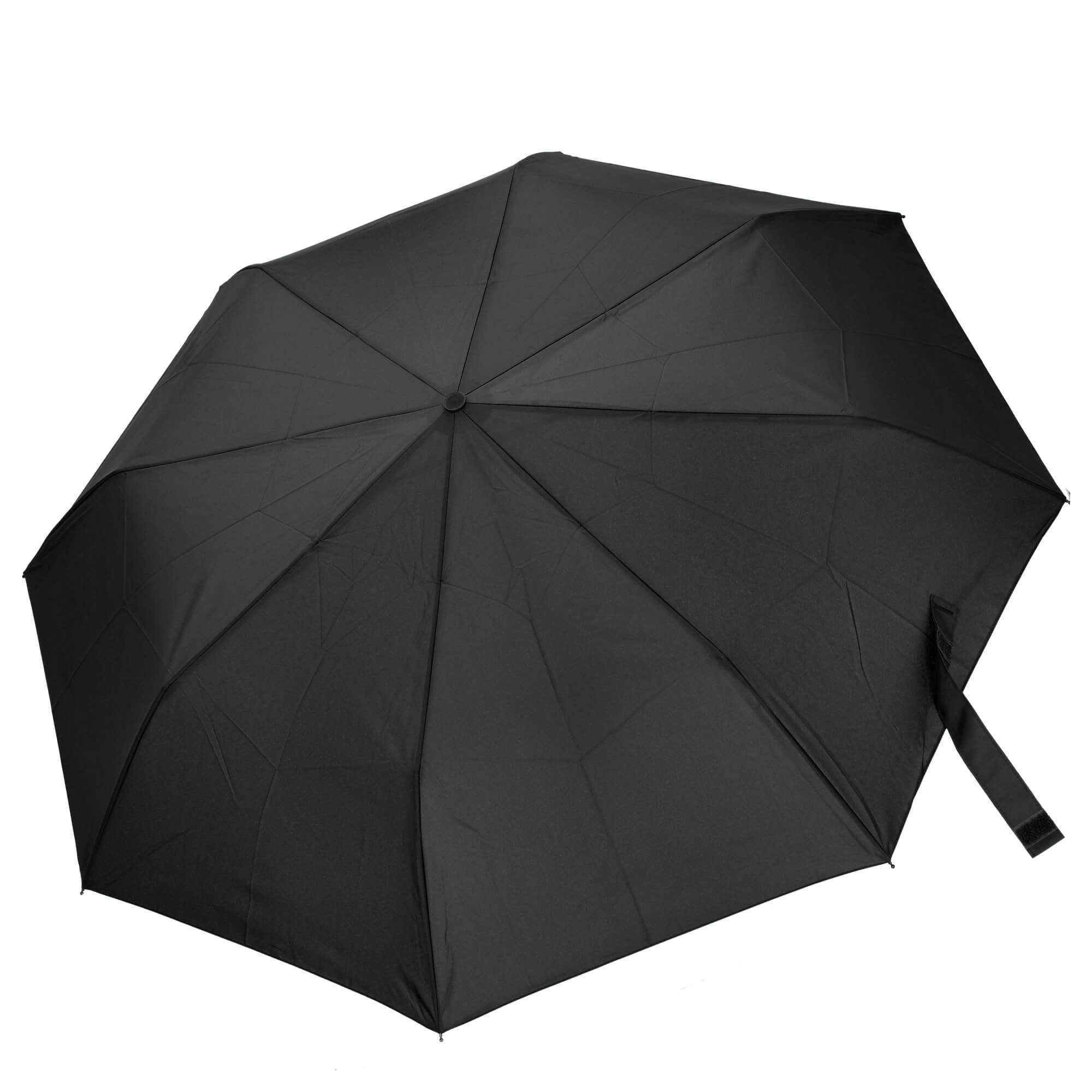 BRIDGE - Regenschirm Ombrelli Taschenregenschirm THE 91 black cm