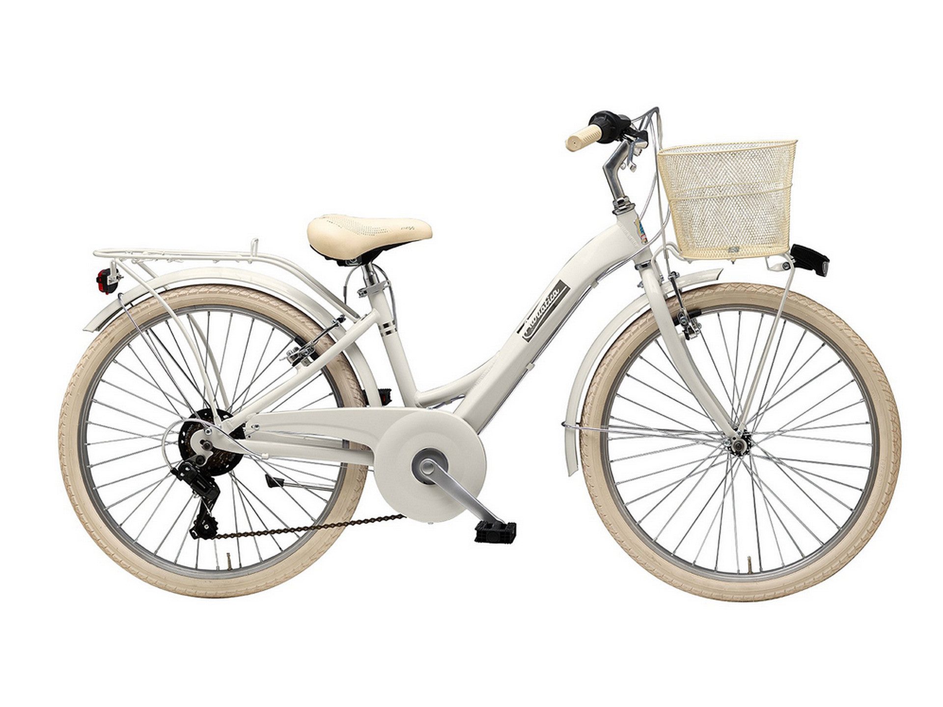 Adriatica Cityrad PANDA 24 Zoll, 6 Gang Shimano, Kettenschaltung, Cityfahrrad PANDA 24 Zoll