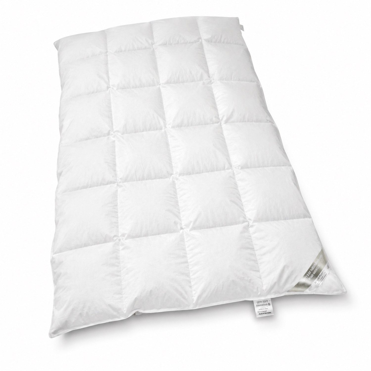 4-Jahreszeitenbett Betten Hofmann Classic Kassetten Daunendecke 4x6 155x220 cm 1260 g