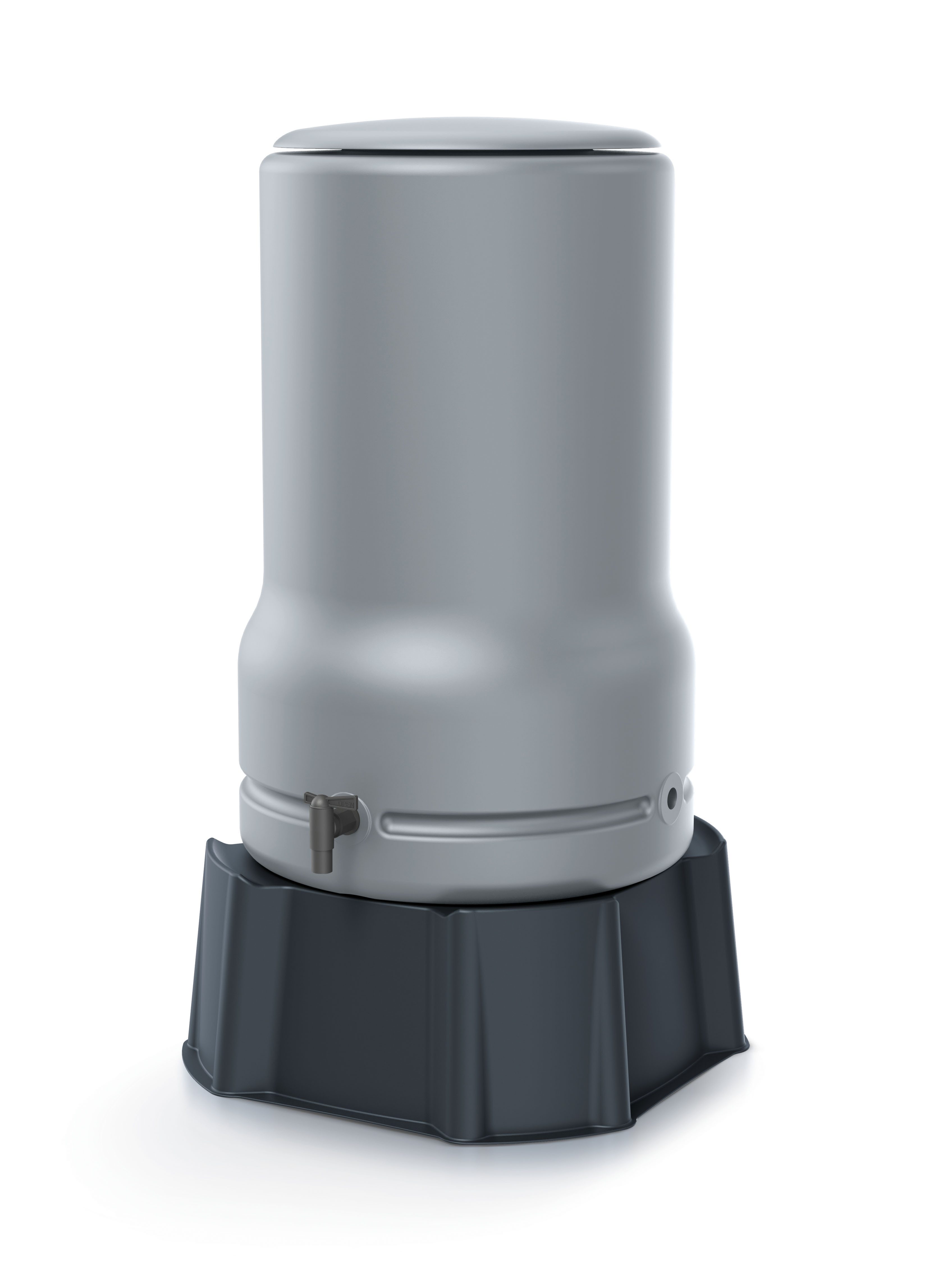 Prosperplast Regentonne Aquabell, 110 l, (Set, 3-tlg)