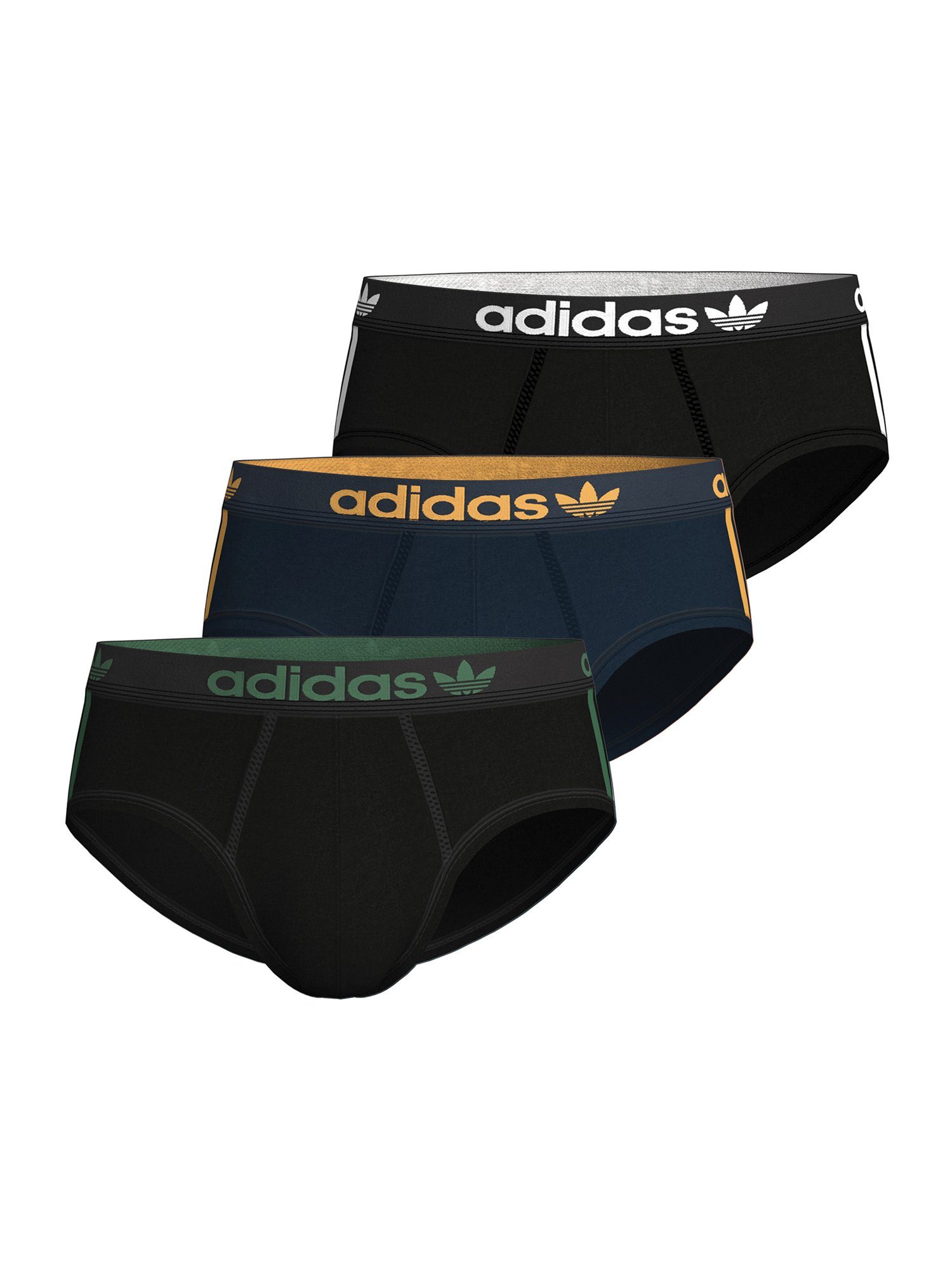 adidas Originals Retro Pants Comfort Flex Cotton 3 Stripes (3-St) Retro-Boxer Retro-shorts unterhose